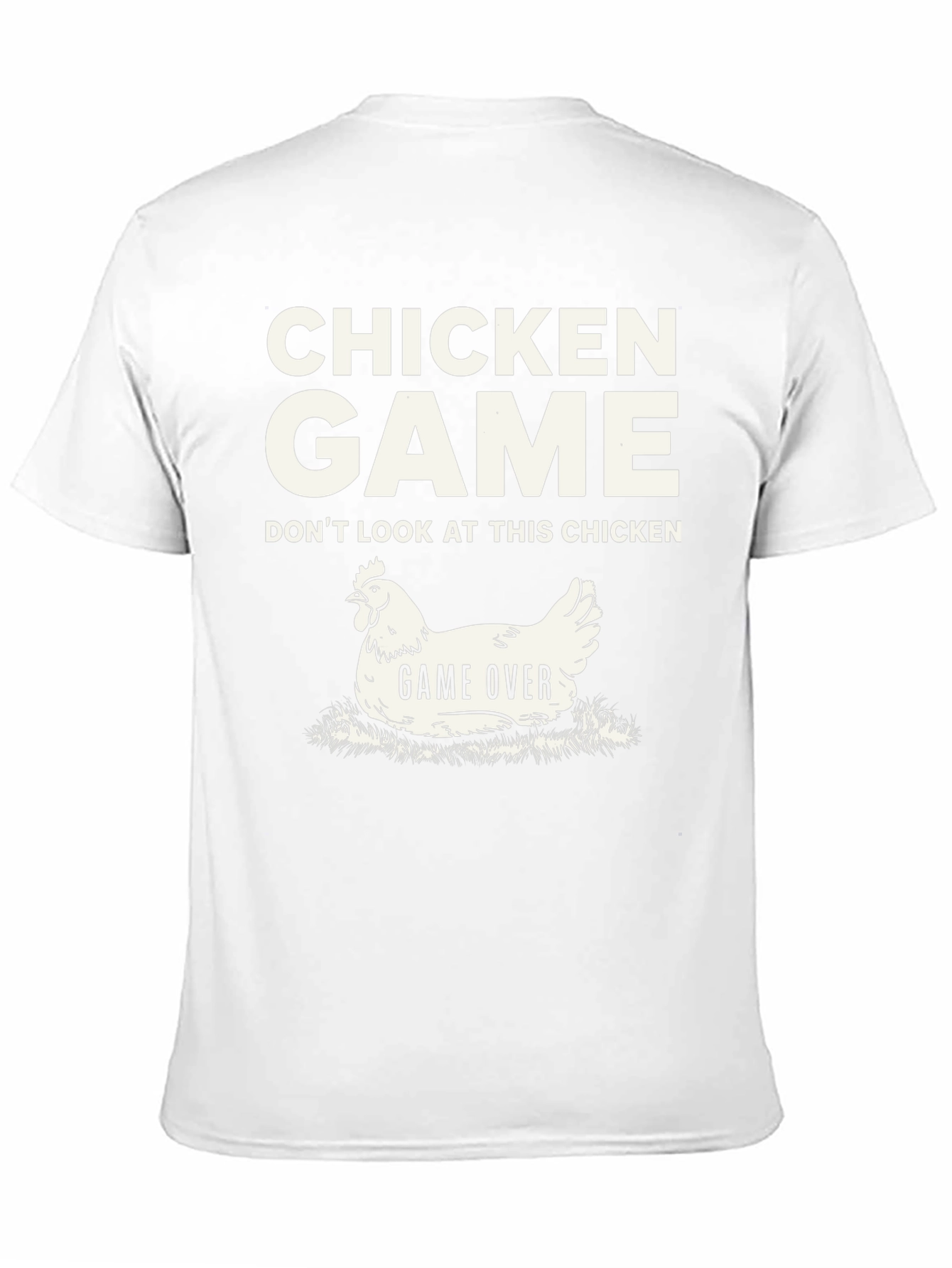 Camiseta Humorística Chicken Game