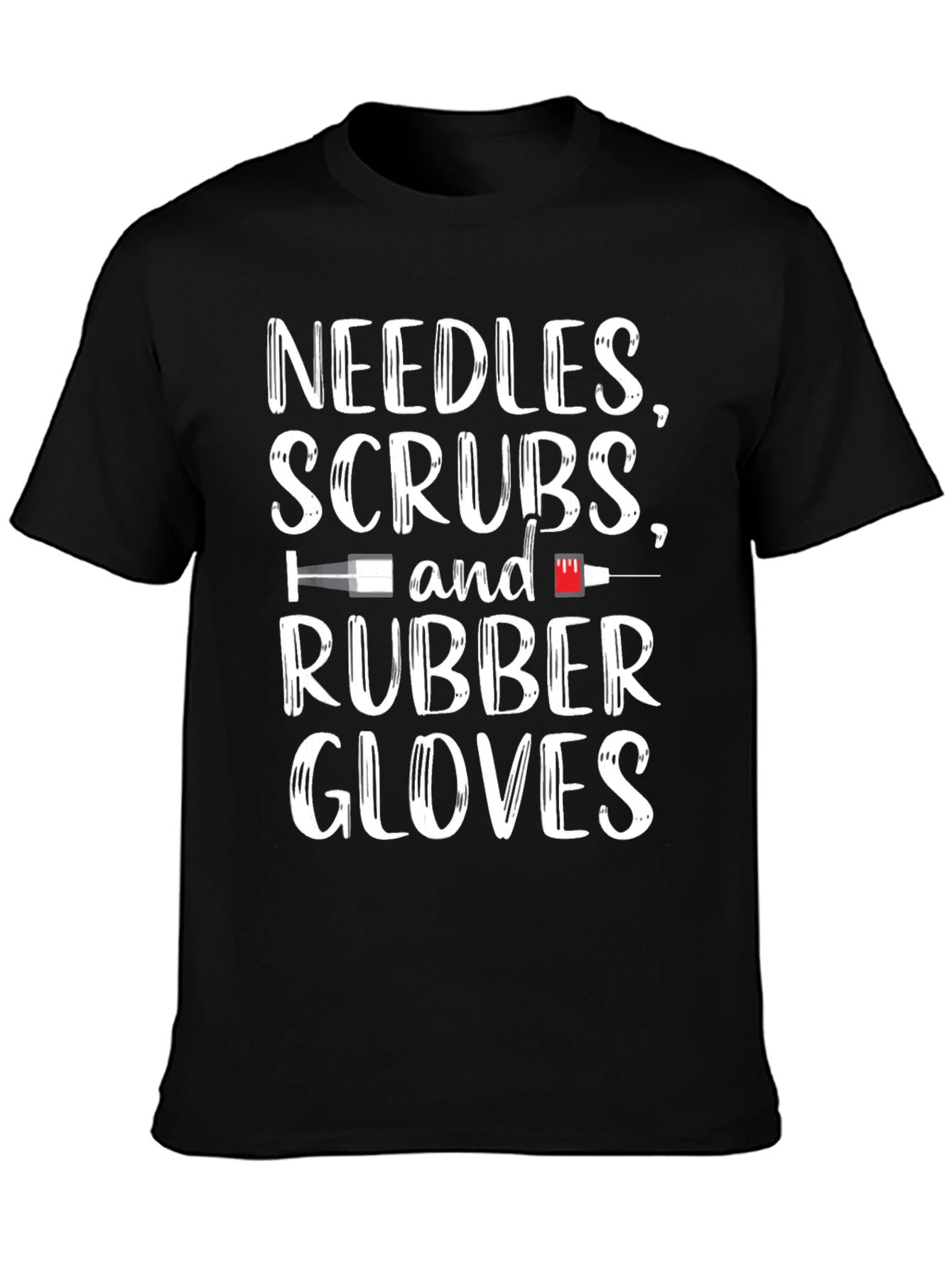 Camiseta Needles Scrubs Rubber Gloves