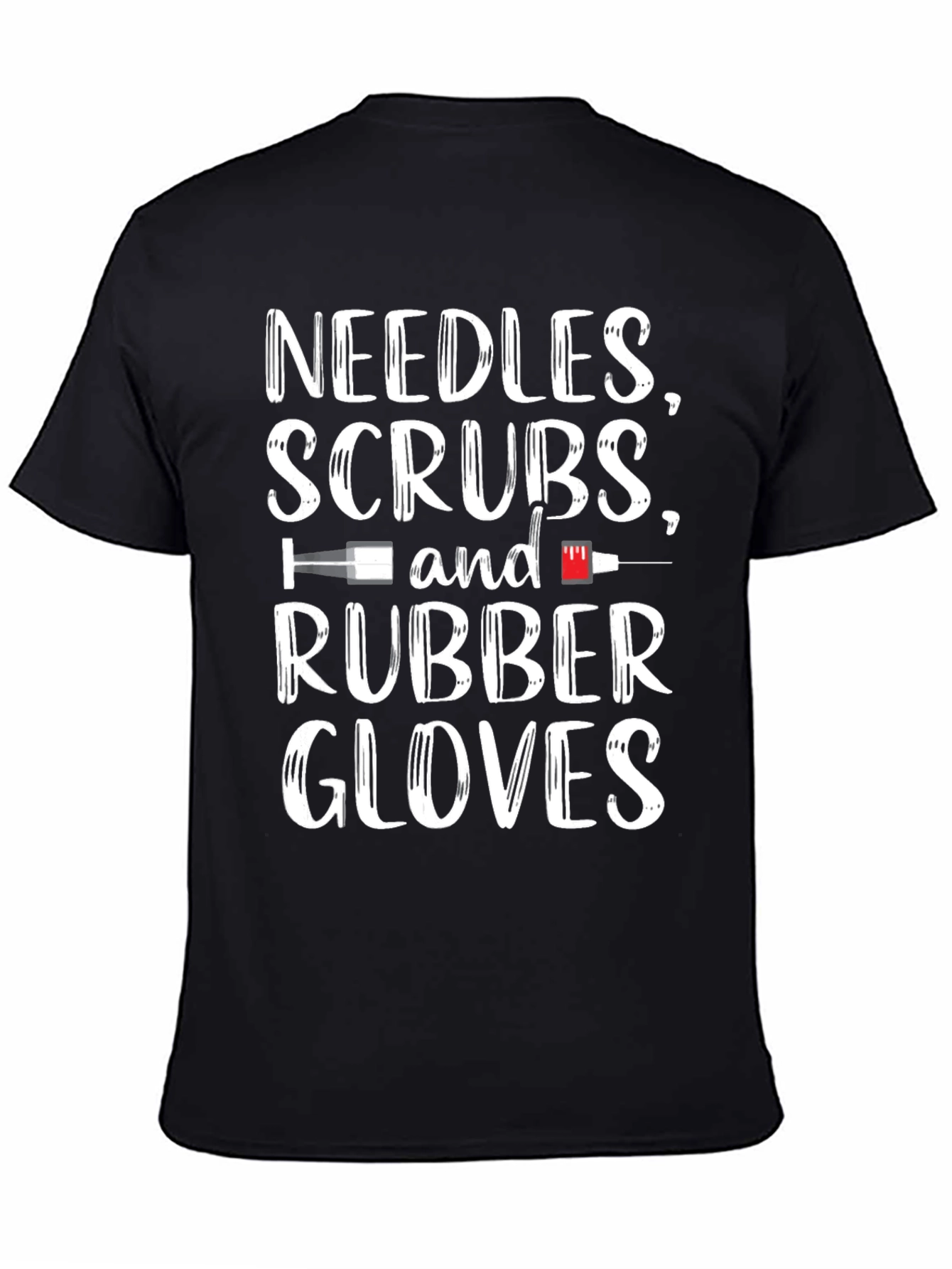 Camiseta Needles Scrubs Rubber Gloves