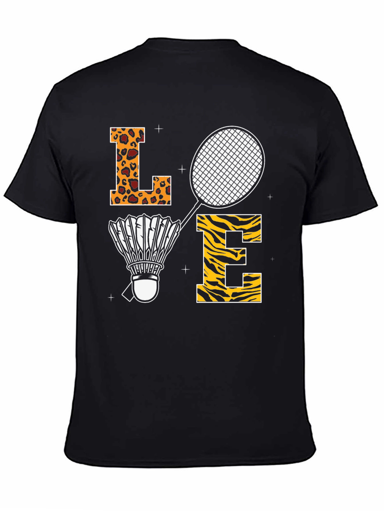 Camiseta Negra Love Bádminton