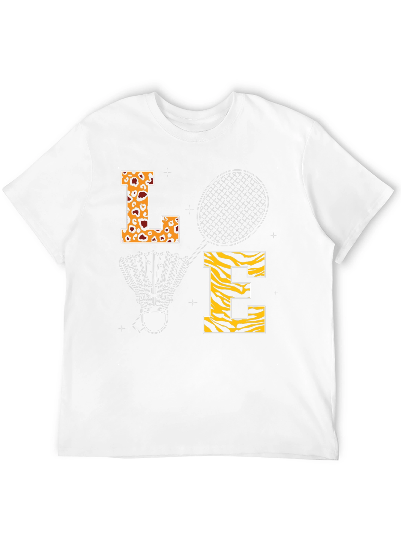 Camiseta Negra Love Bádminton