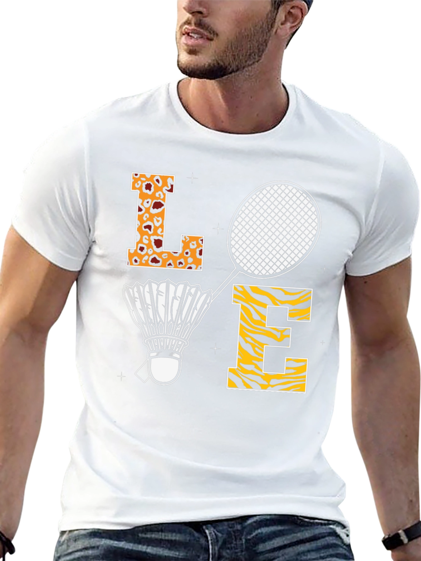 Camiseta Negra Love Bádminton