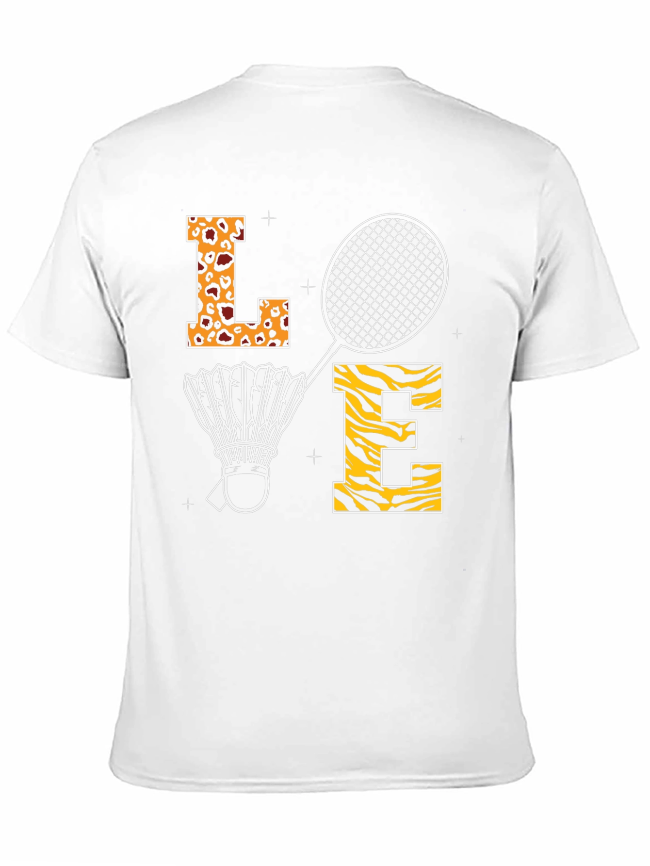 Camiseta Negra Love Bádminton