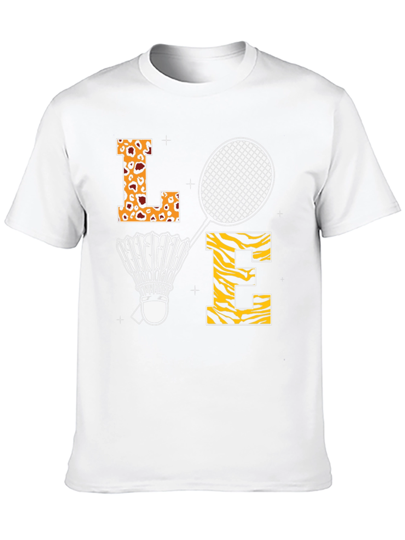 Camiseta Negra Love Bádminton