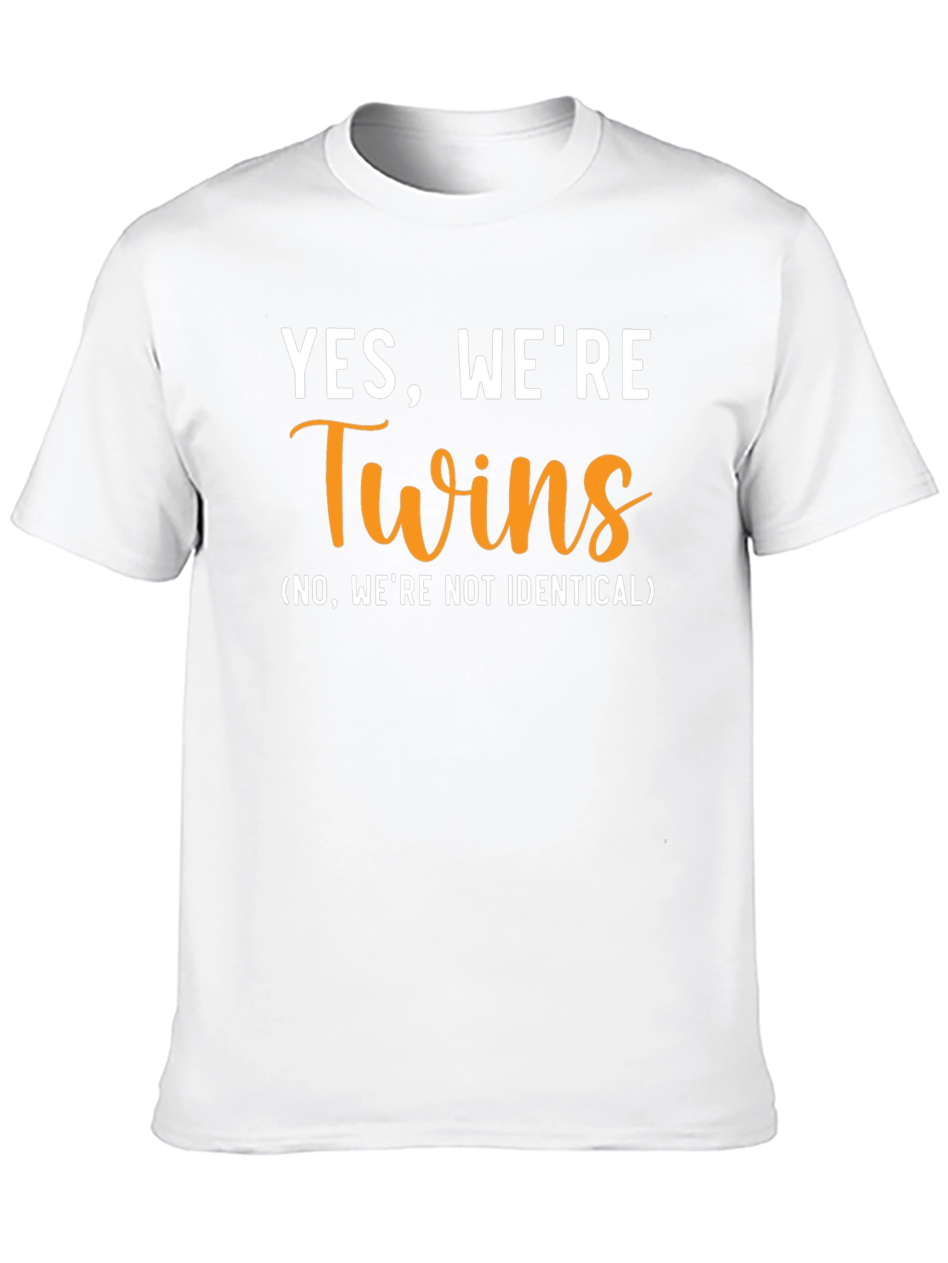 Camiseta Divertida para Gemelos No Idénticos