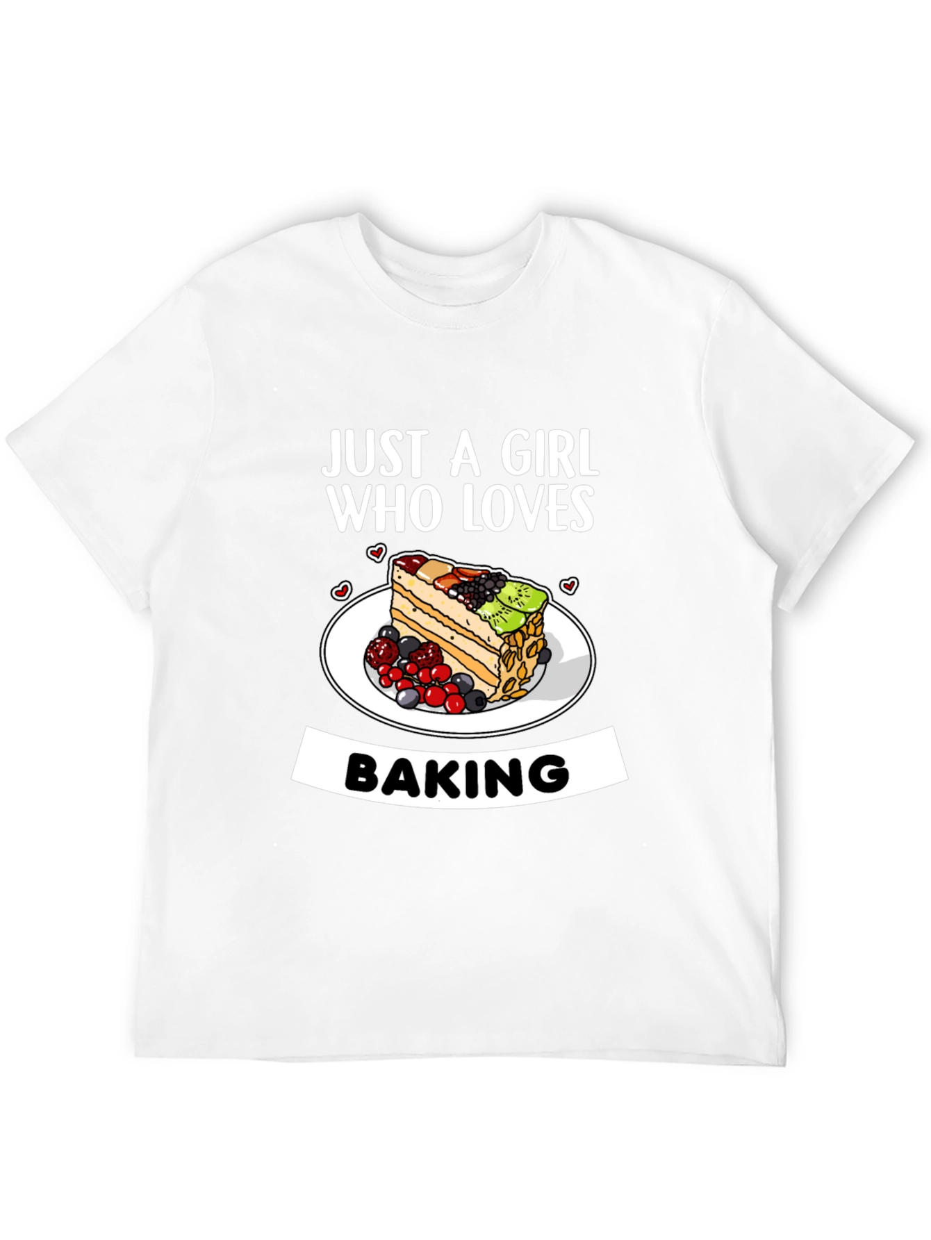 Camiseta Just a Girl Who Loves Baking