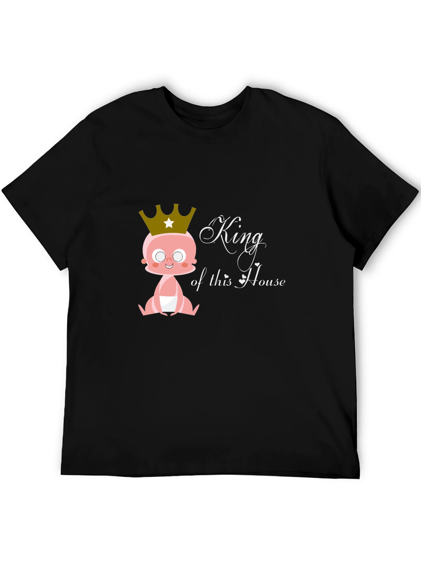 Camiseta Negra Rey de la Casa