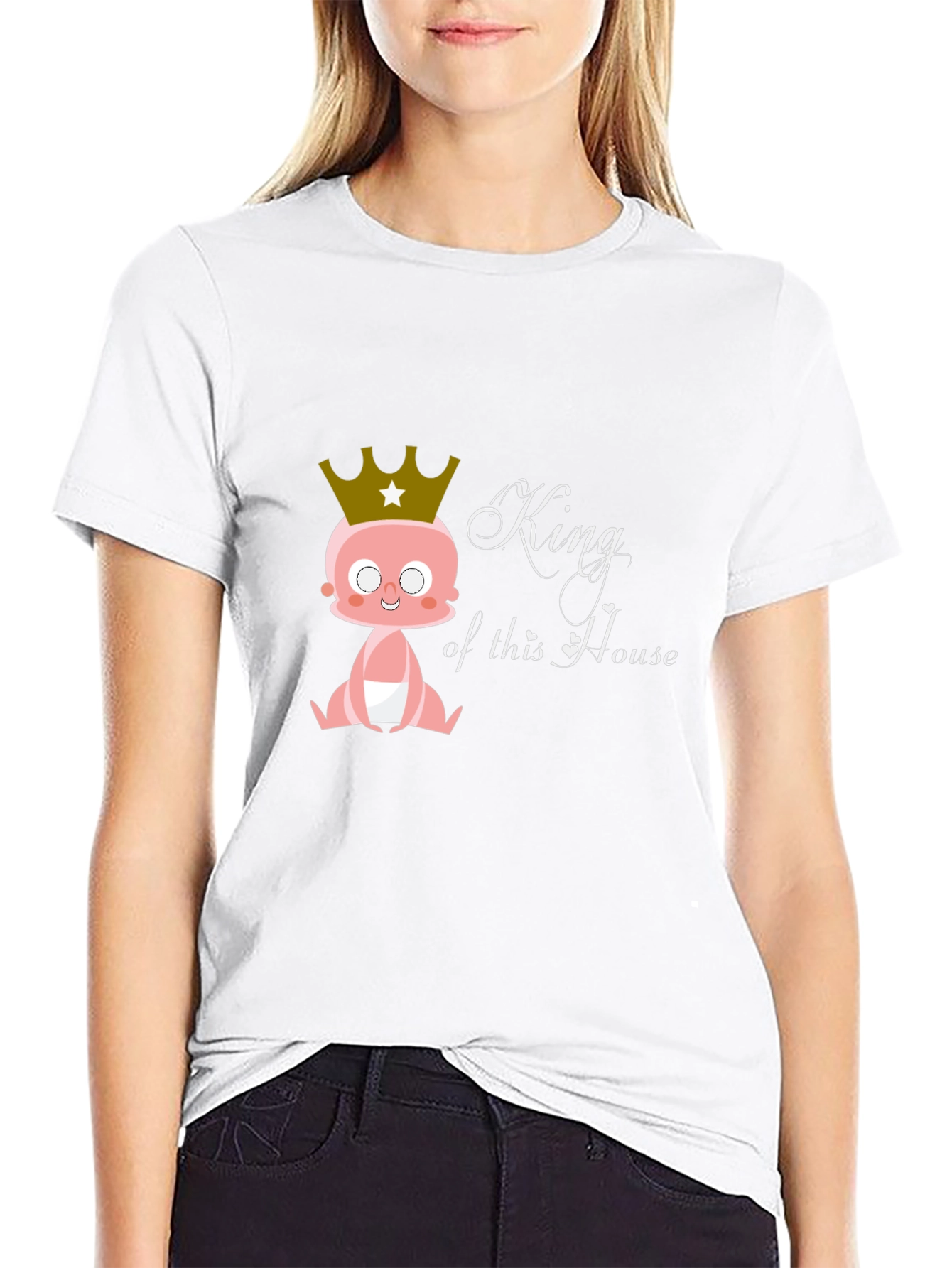 Camiseta Negra Rey de la Casa