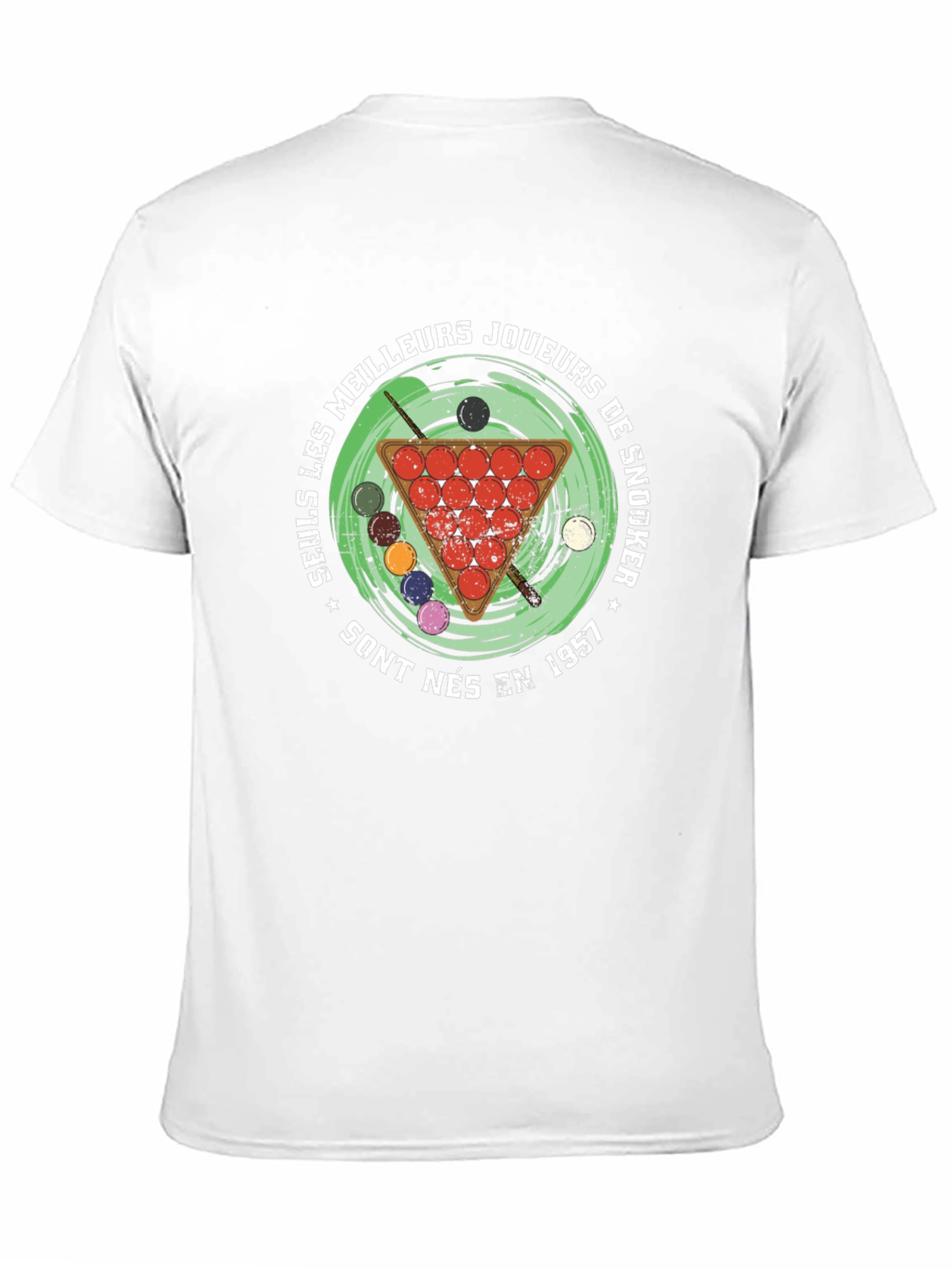 Camiseta Negra Snooker 1957