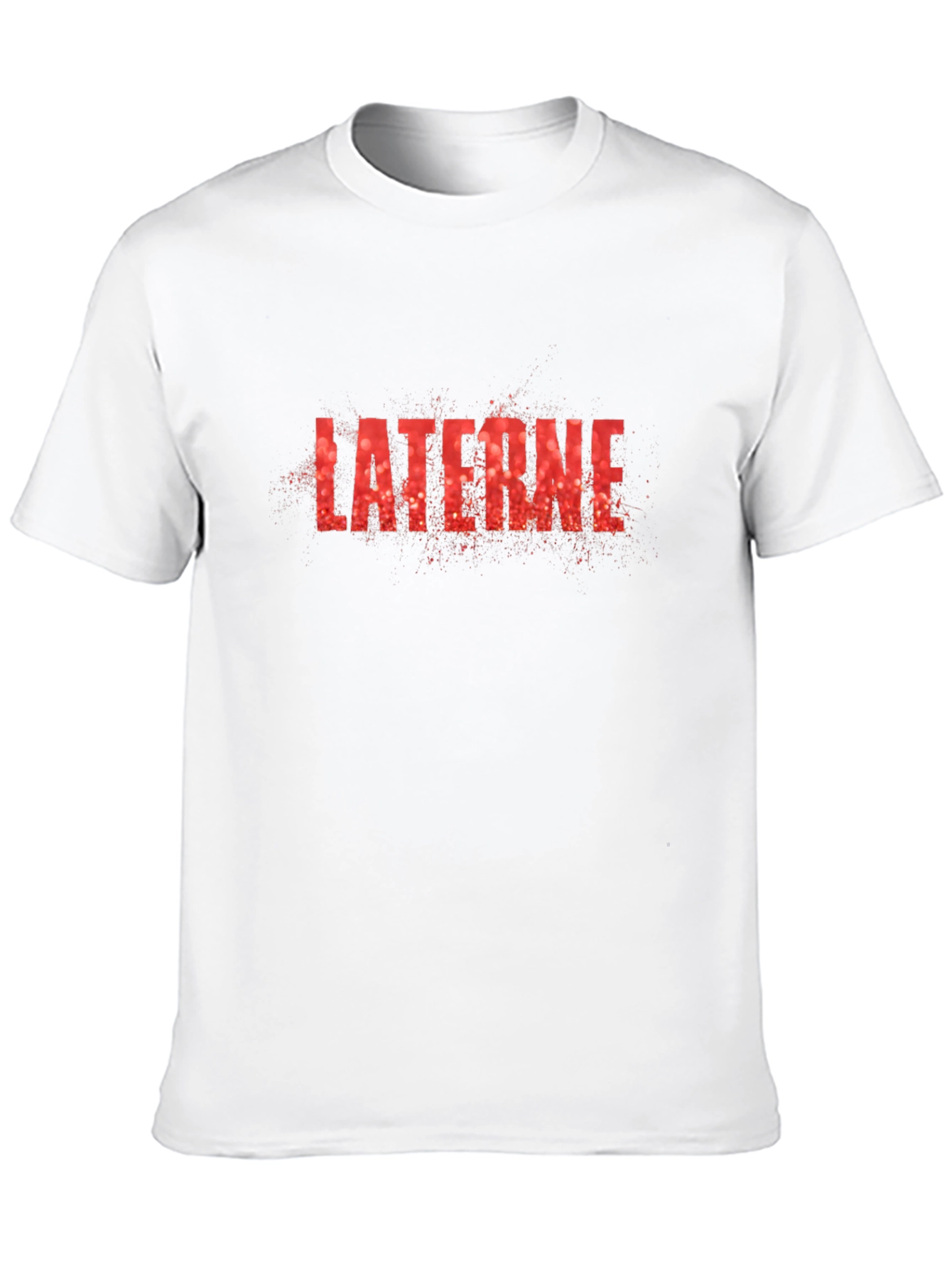 Camiseta Negra Laterne Diseño Único