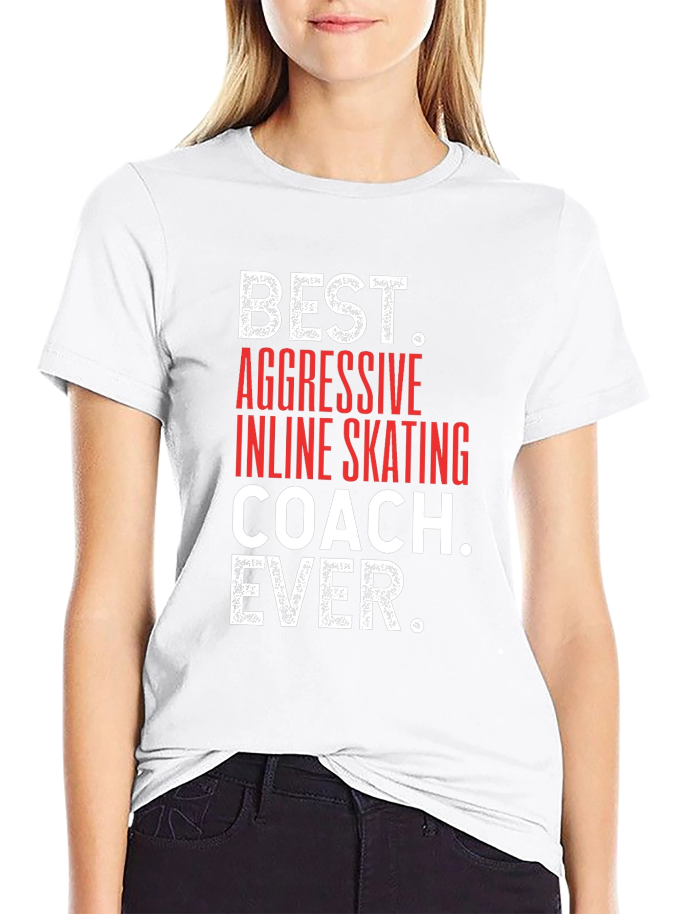 Camiseta Negra Mejor Entrenador Patinaje Agresivo