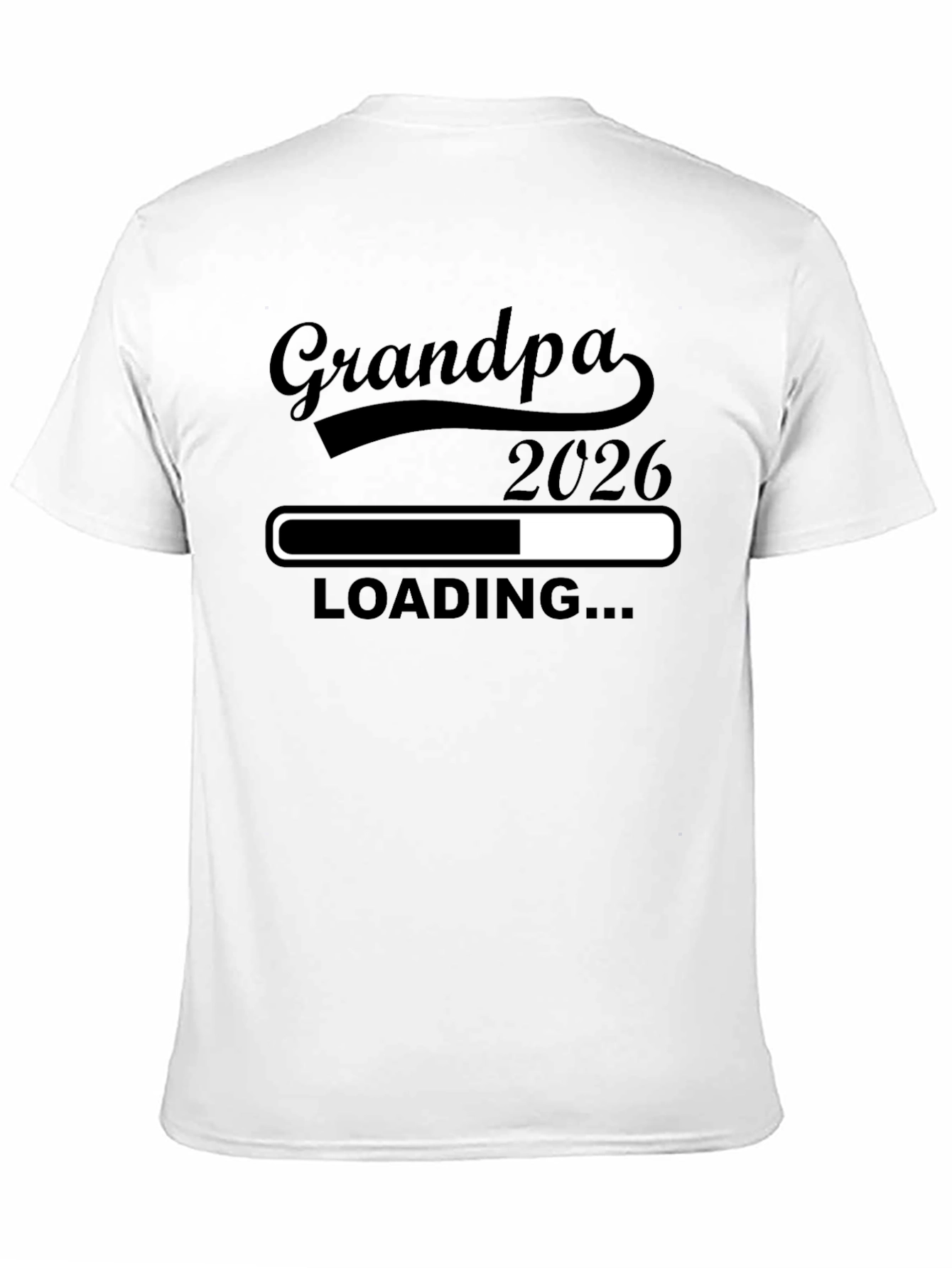 Camiseta Negra: Abuelo 2026 - Cargando...