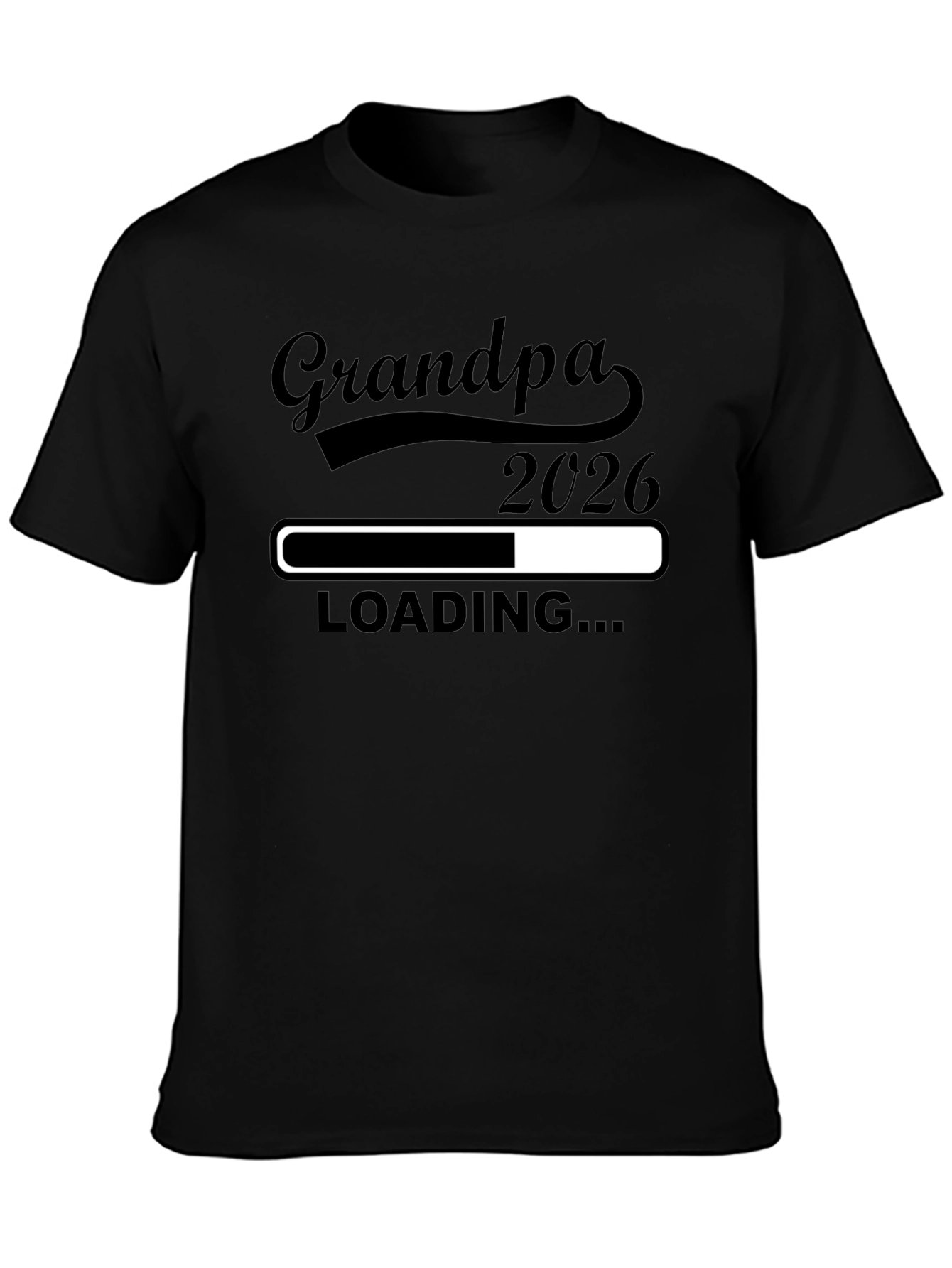 Camiseta Negra: Abuelo 2026 - Cargando...