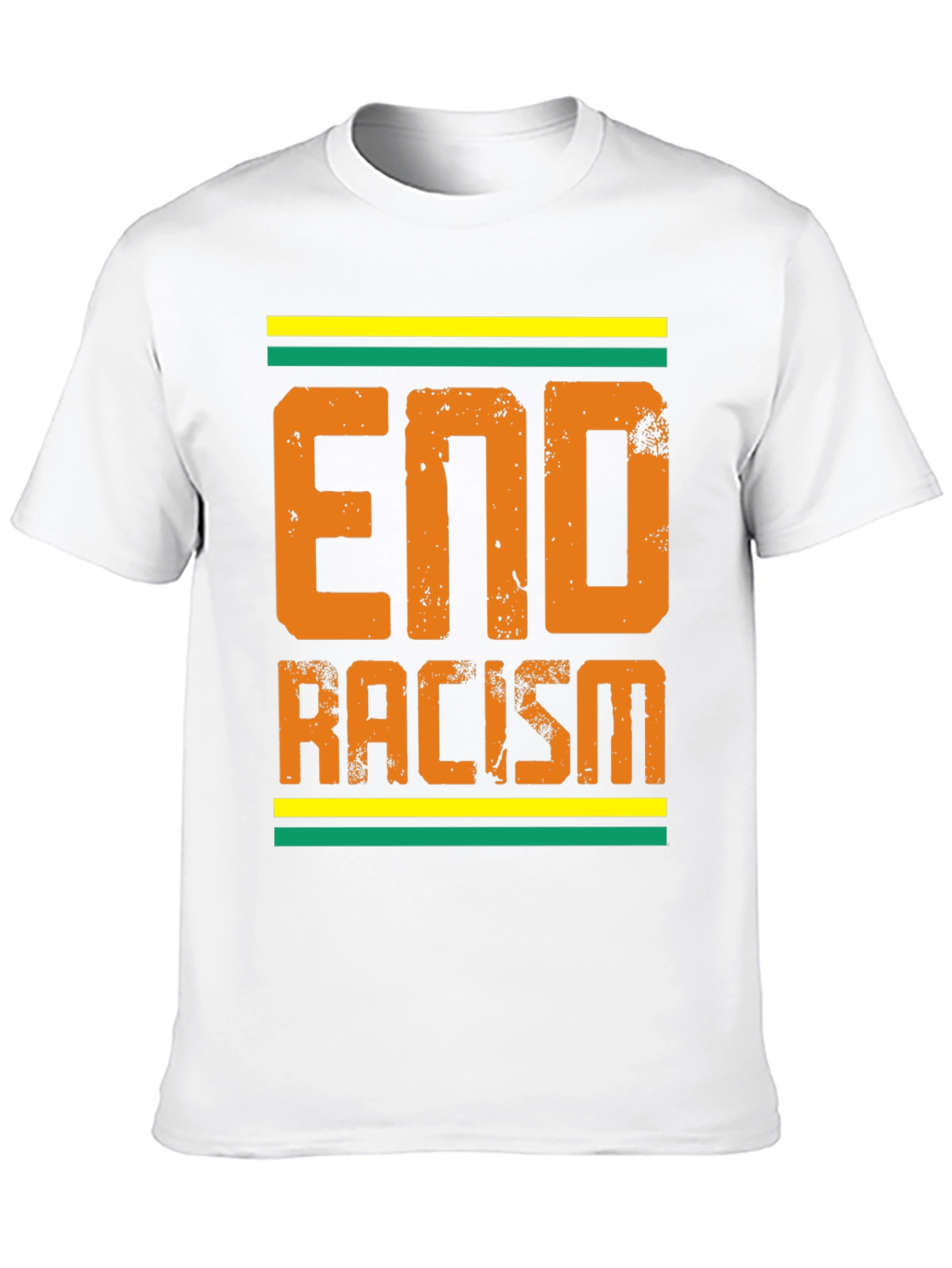 Camiseta End Racism con Diseño Gráfico