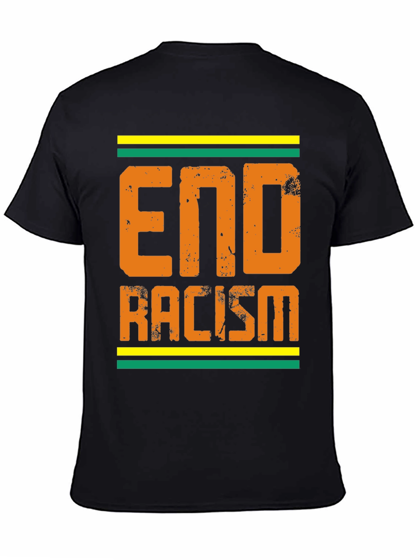 Camiseta End Racism con Diseño Gráfico