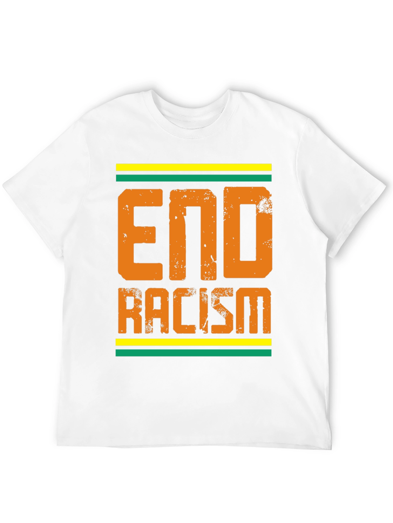 Camiseta End Racism con Diseño Gráfico