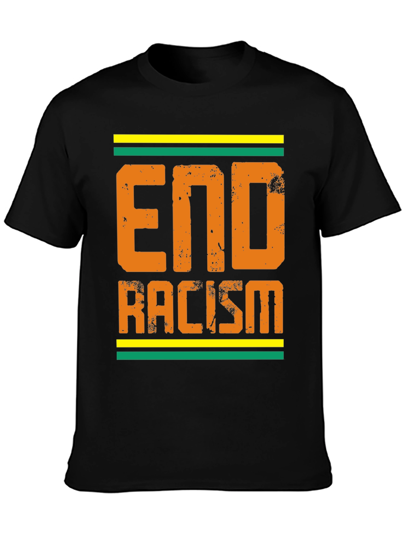 Camiseta End Racism con Diseño Gráfico
