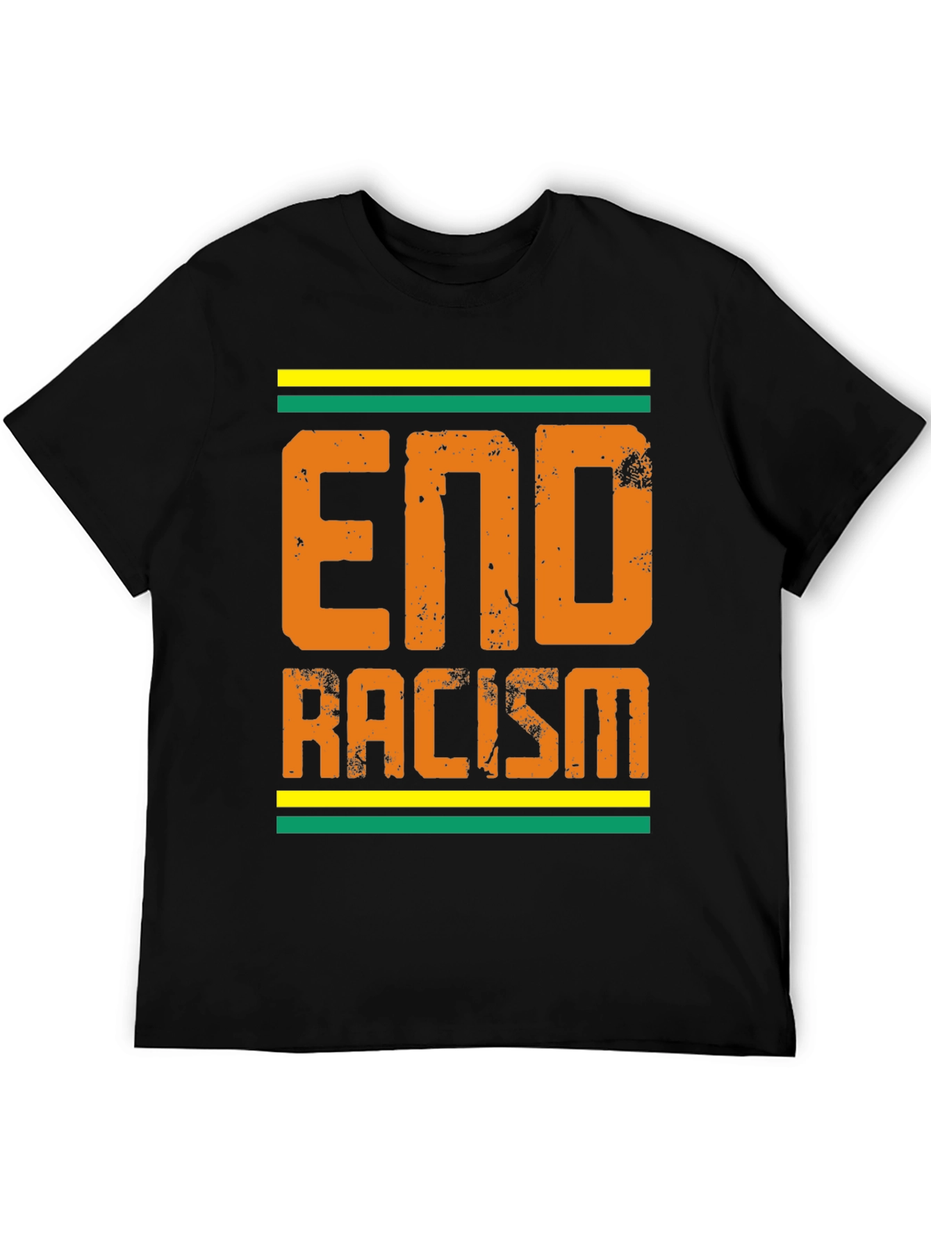 Camiseta End Racism con Diseño Gráfico