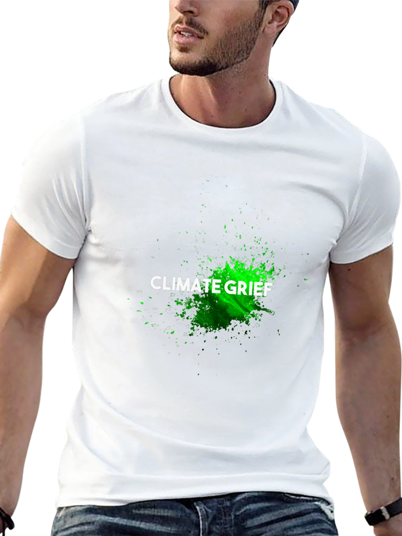 Camiseta Negra Climate Grief