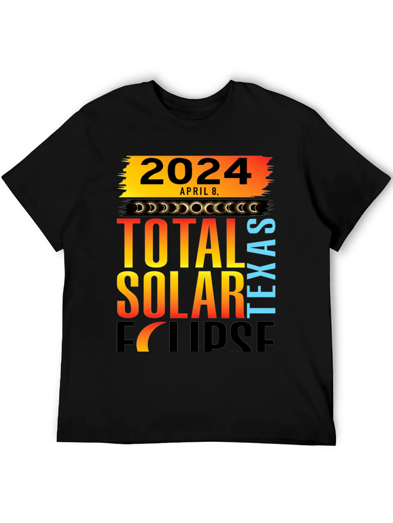 Camiseta Eclipse Solar Total Texas 2024
