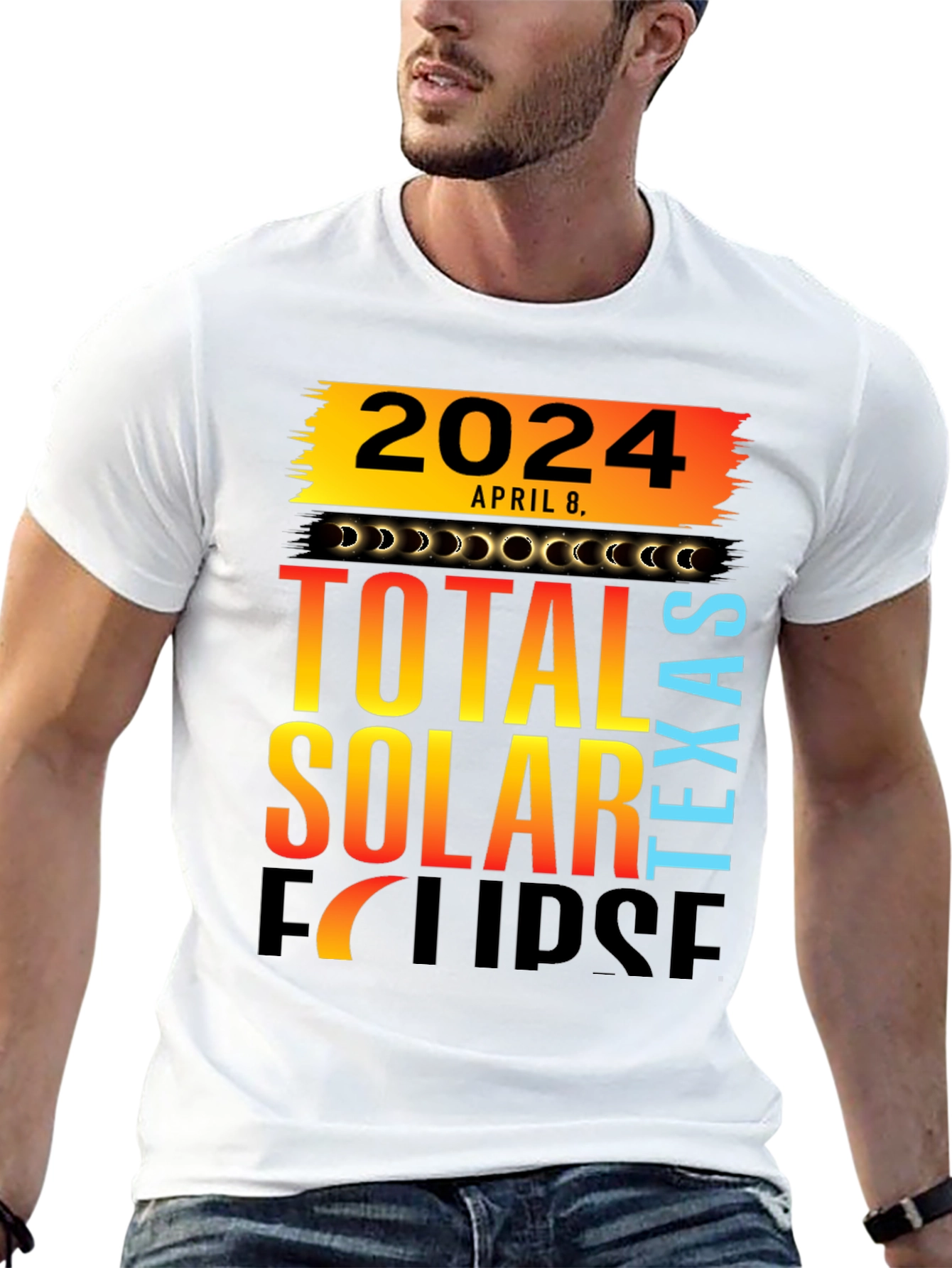 Camiseta Eclipse Solar Total Texas 2024