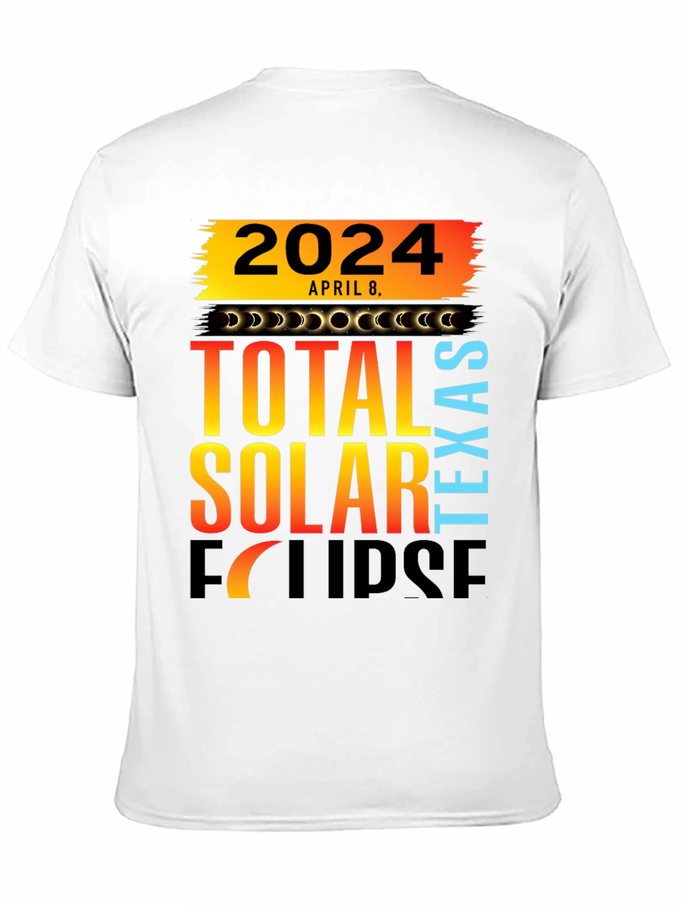 Camiseta Eclipse Solar Total Texas 2024