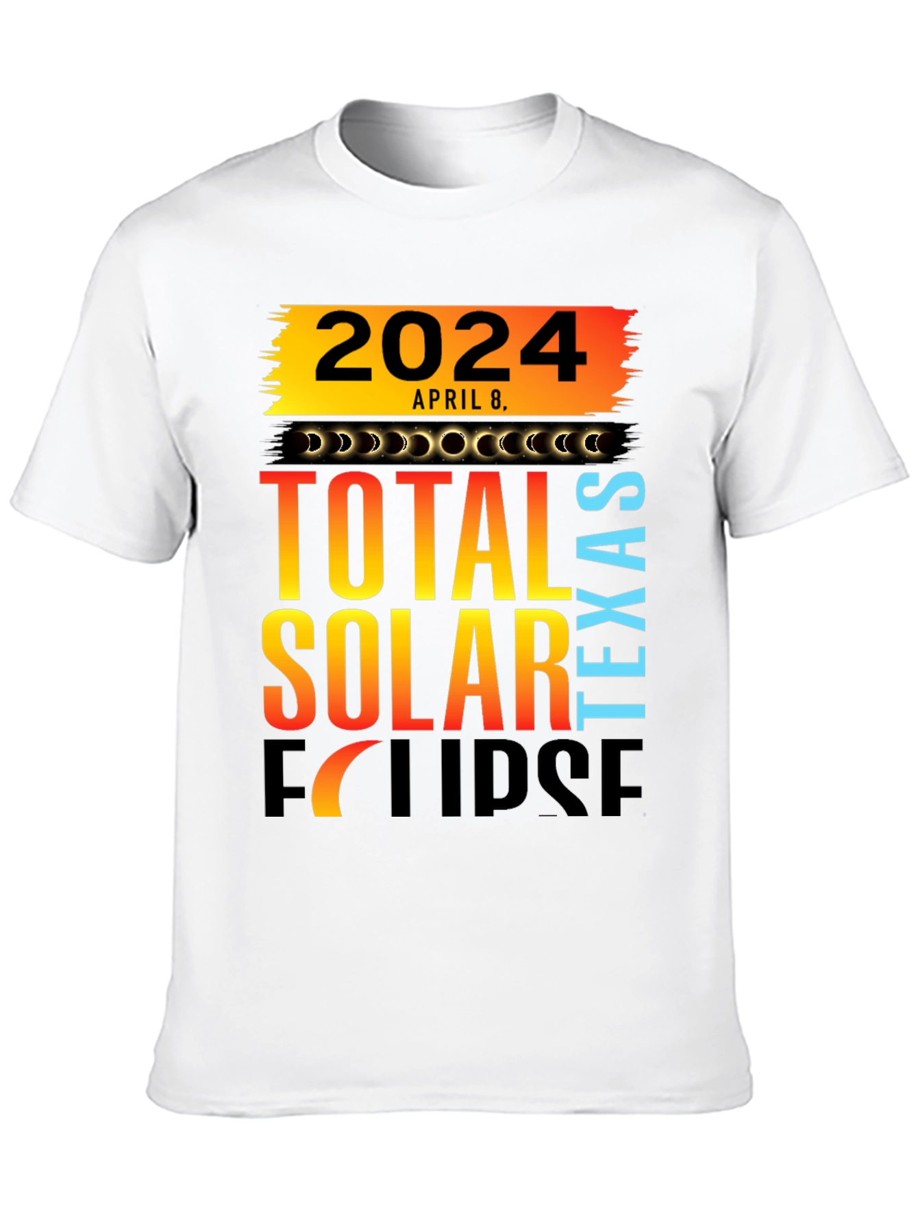 Camiseta Eclipse Solar Total Texas 2024