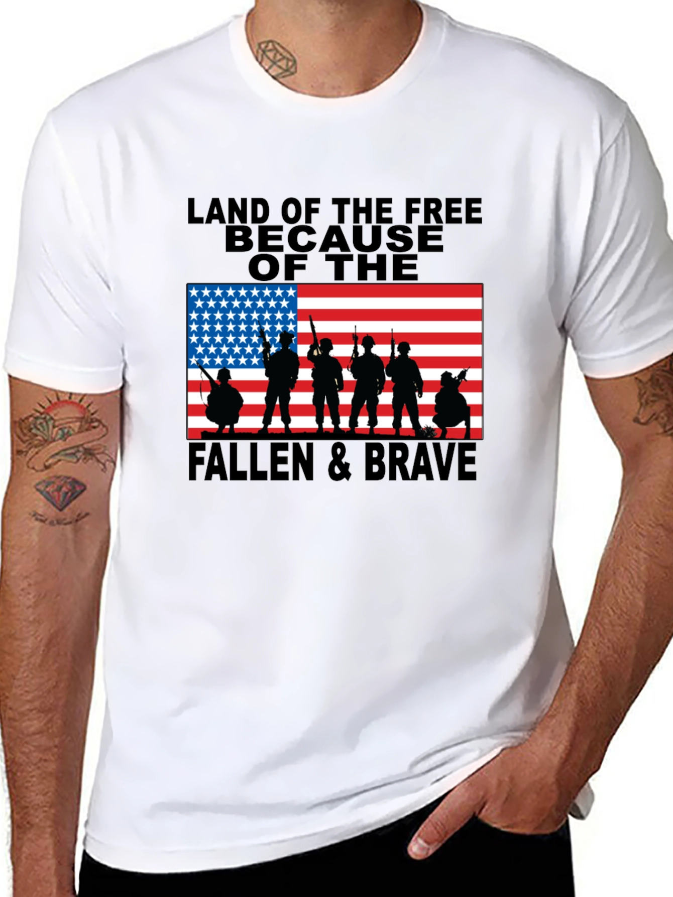 Camiseta Honor a los Caídos EEUU