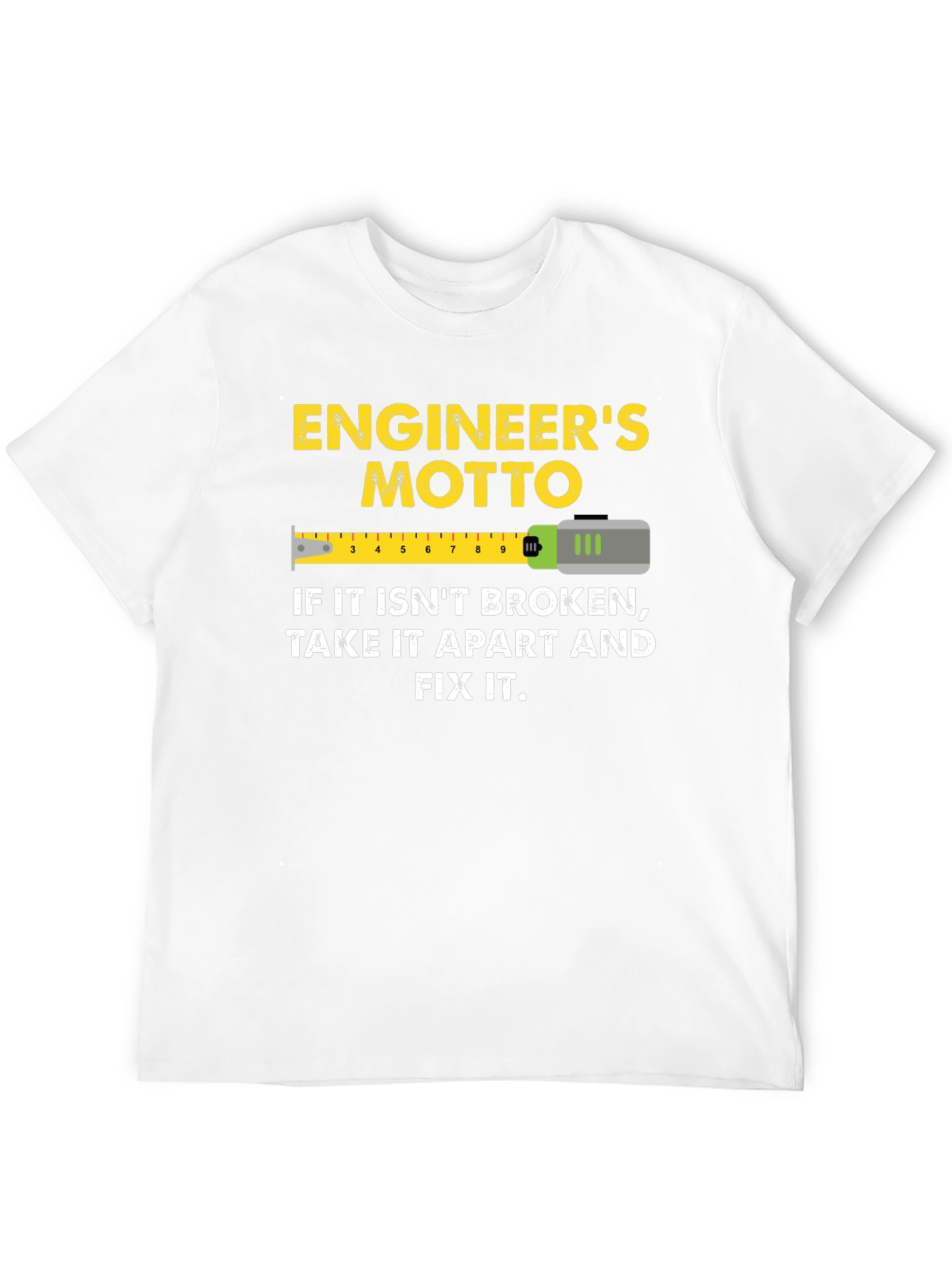 Camiseta Negra: Lema del Ingeniero