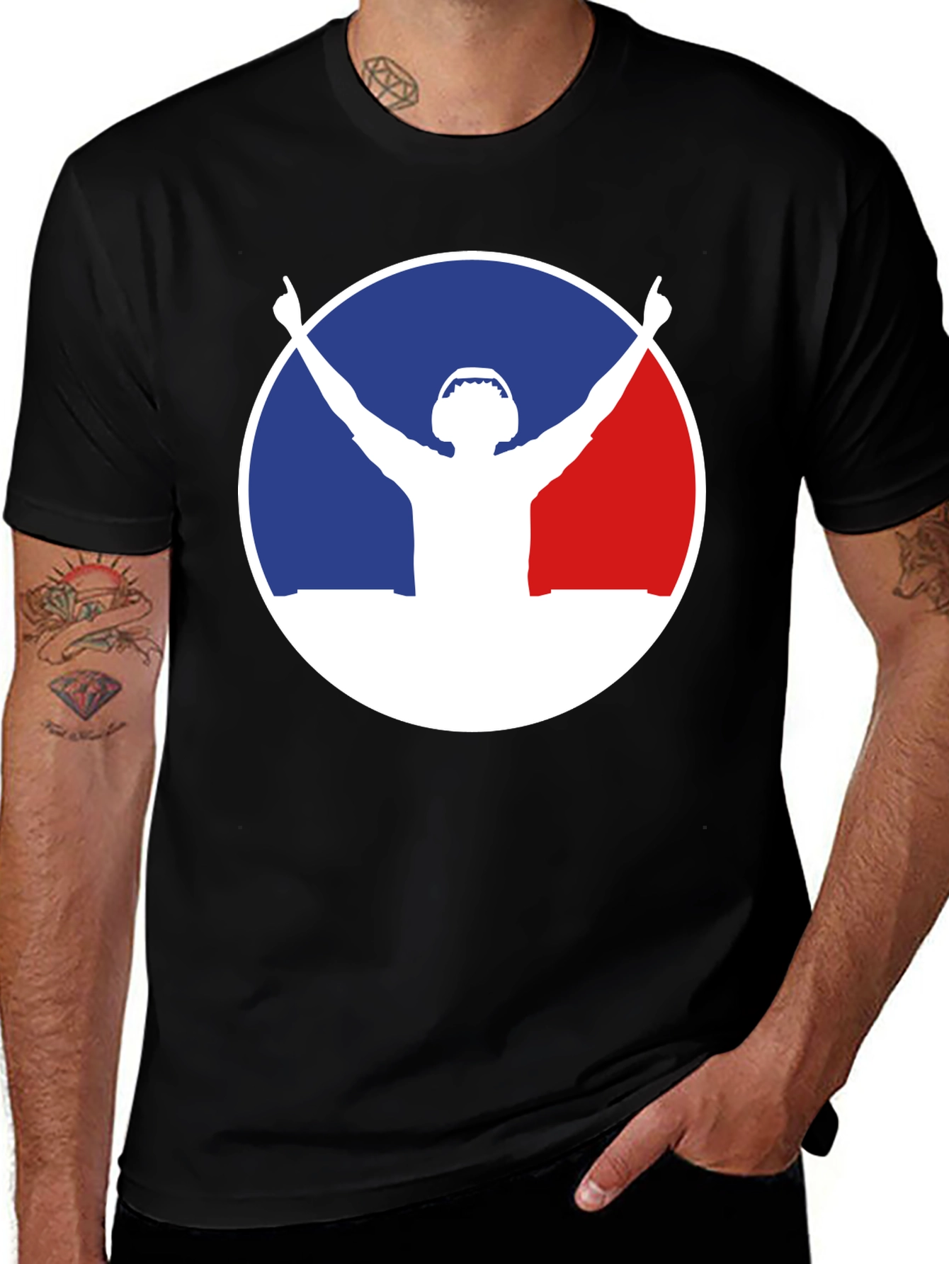 Camiseta DJ Silueta Moderna y Cómoda