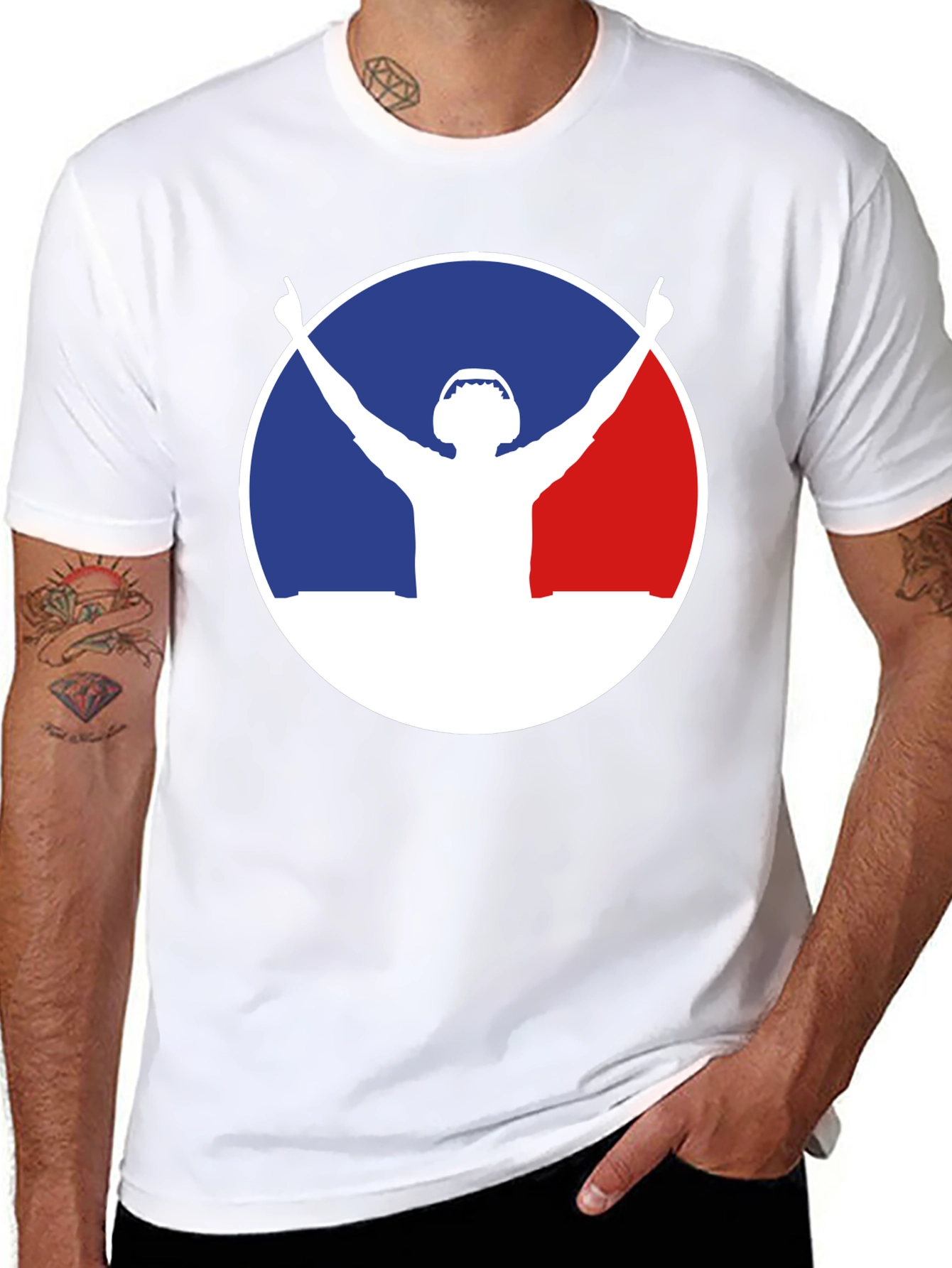 Camiseta DJ Silueta Moderna y Cómoda