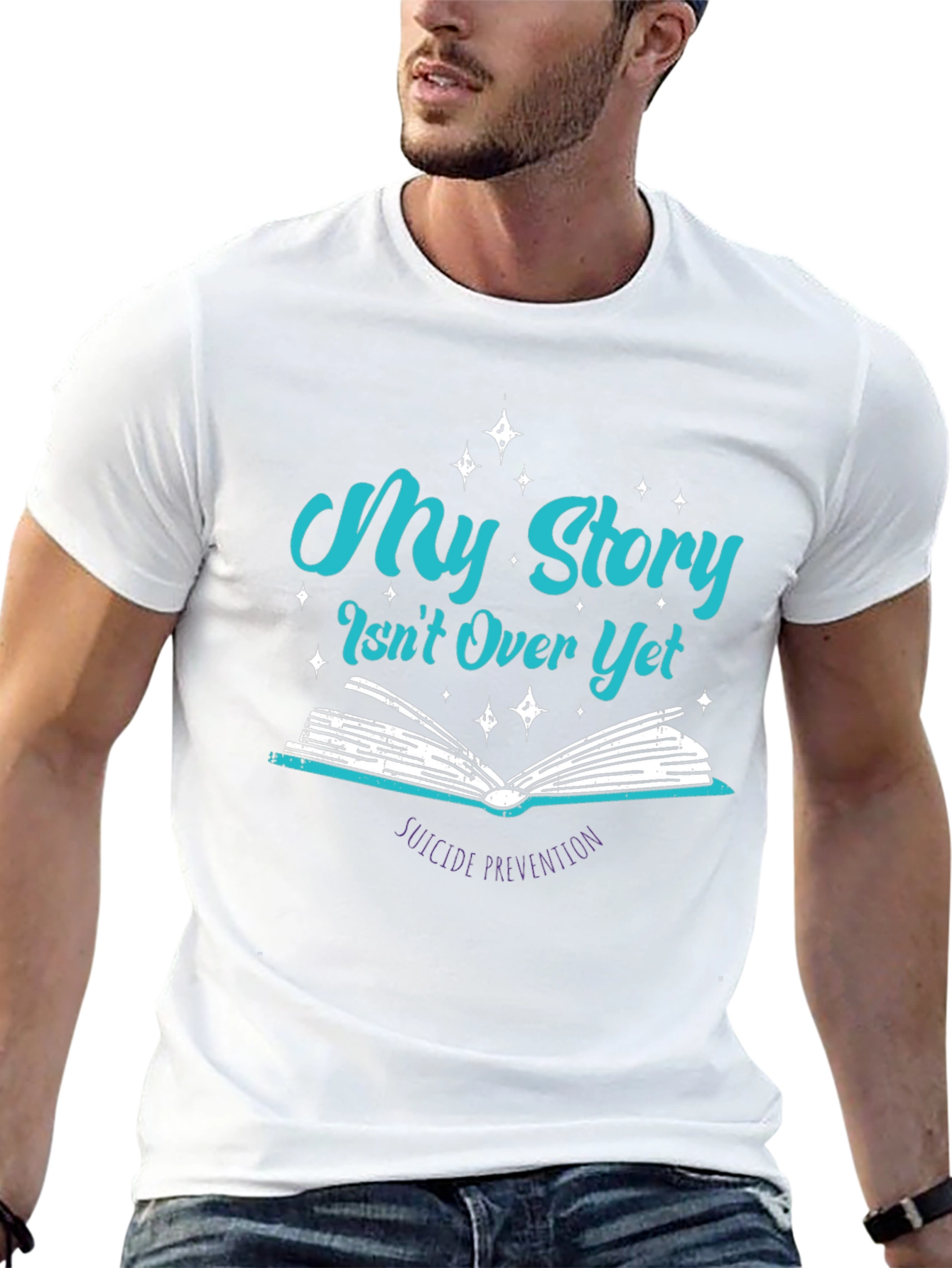 Camiseta Negra Mi Historia Aún No Termina