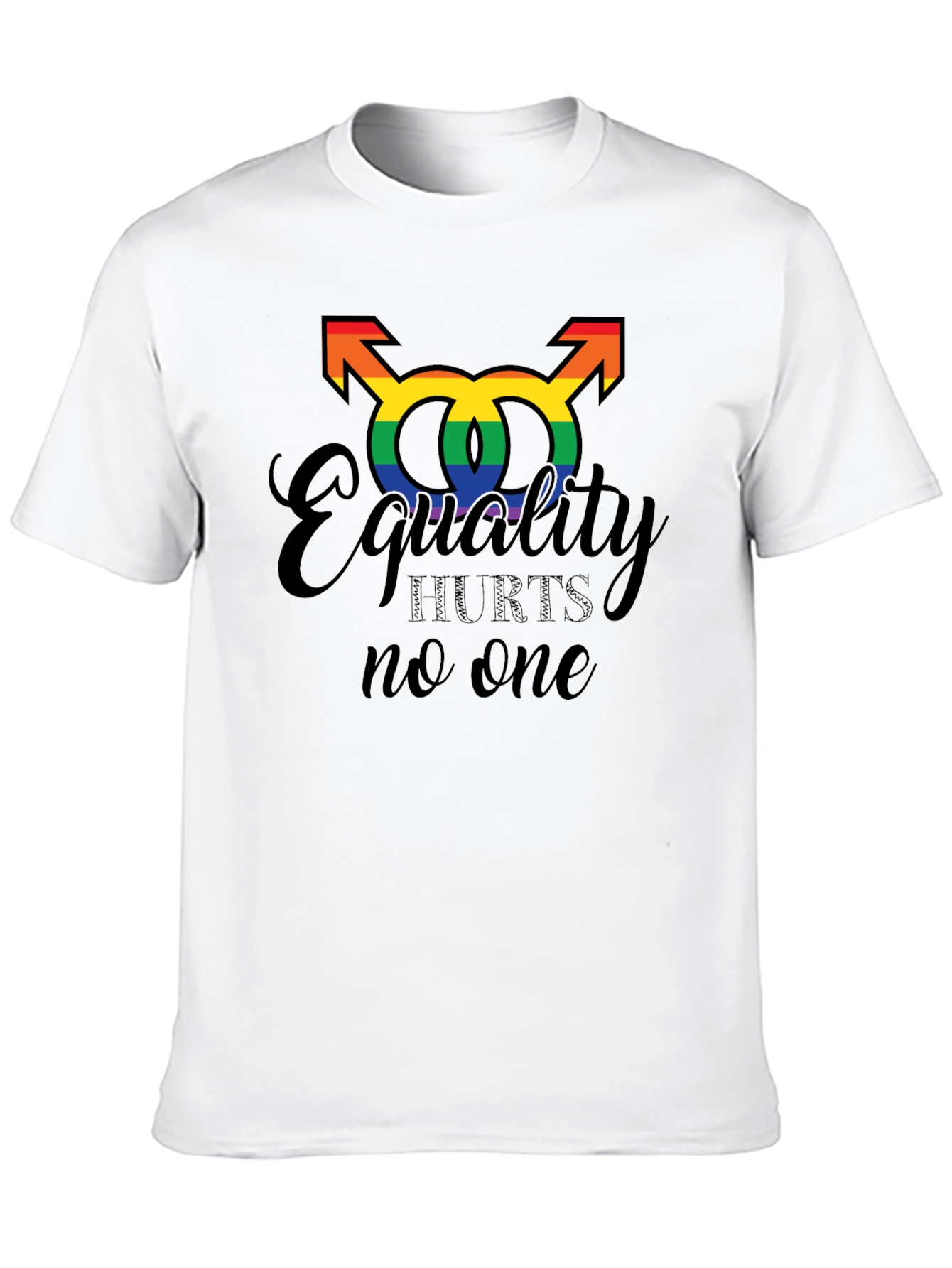 Camiseta Igualdad no hiere a nadie LGBT