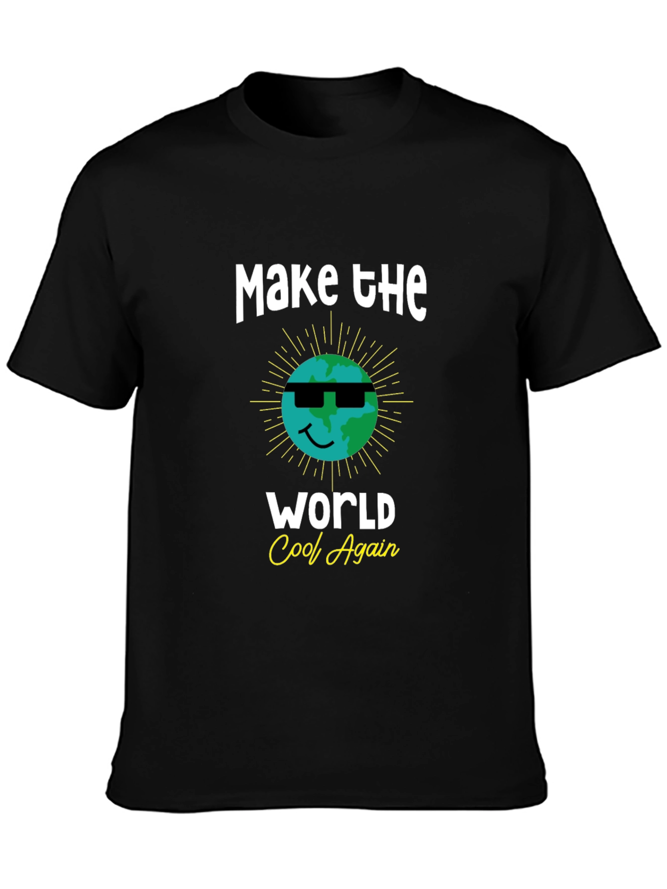 Camiseta Negra Make the World Cool Again