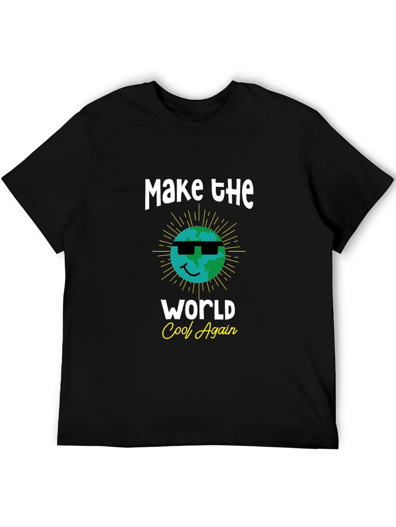 Camiseta Negra Make the World Cool Again