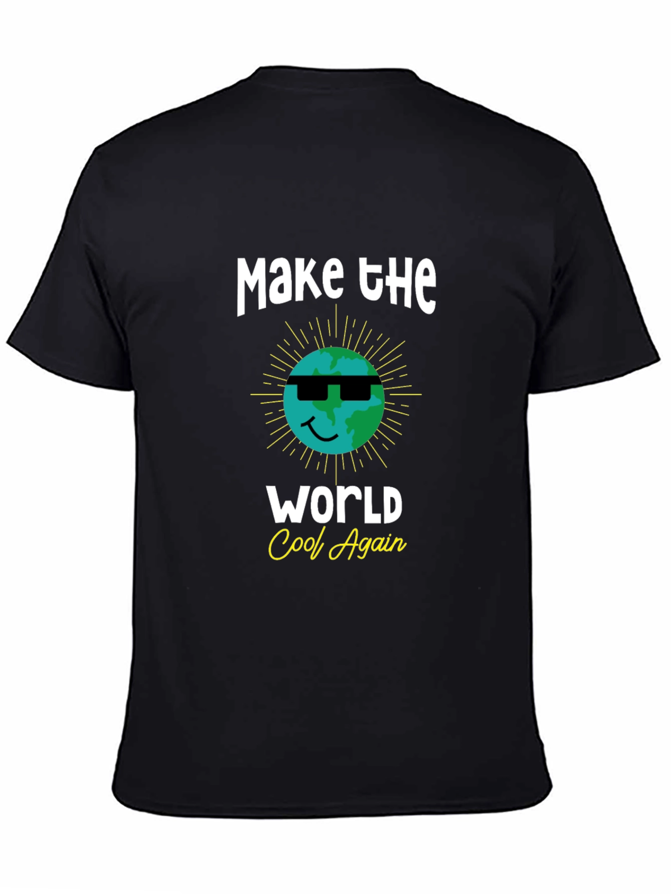 Camiseta Negra Make the World Cool Again
