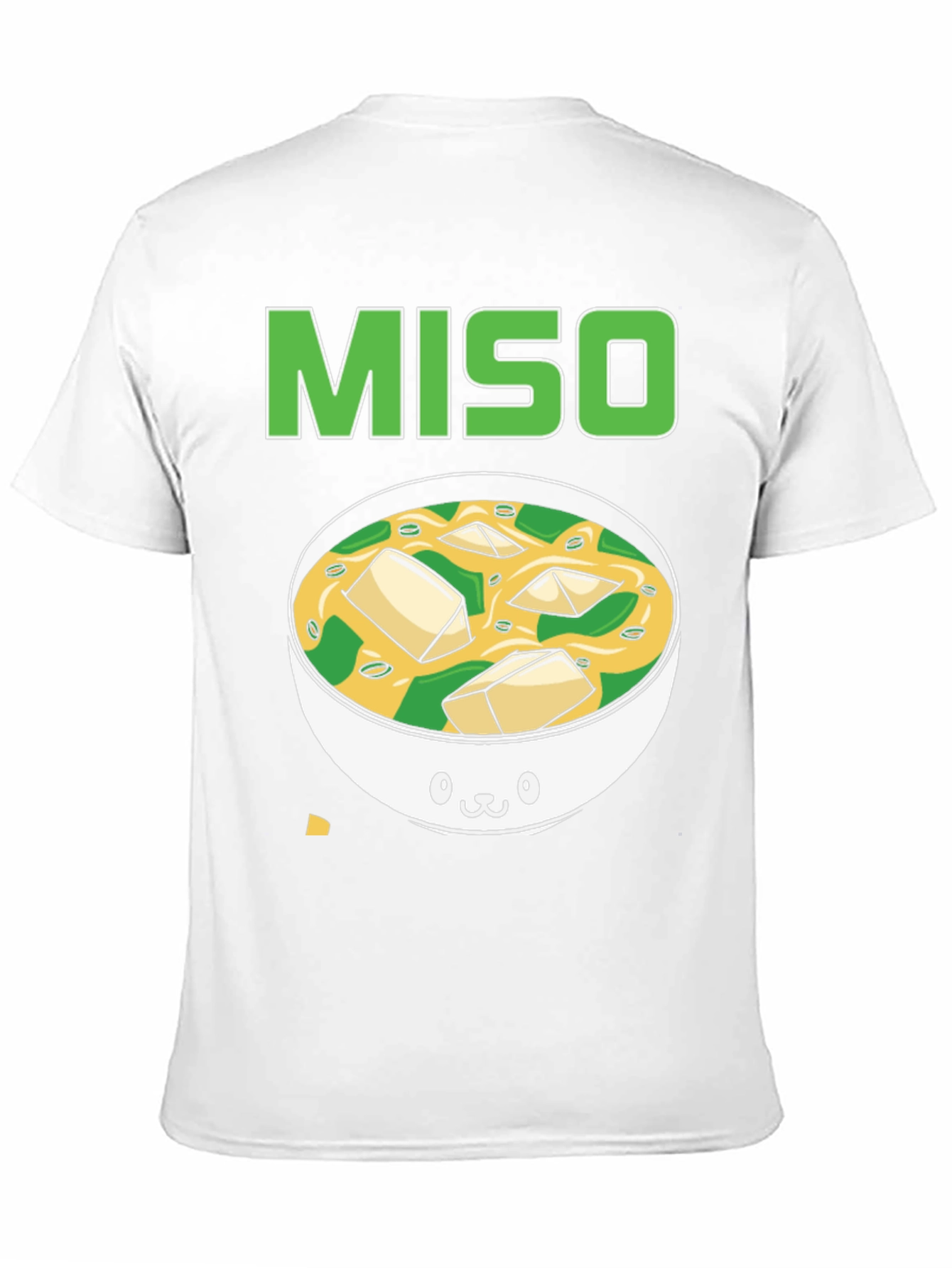 Camiseta Negra Miso Soup Kawaii