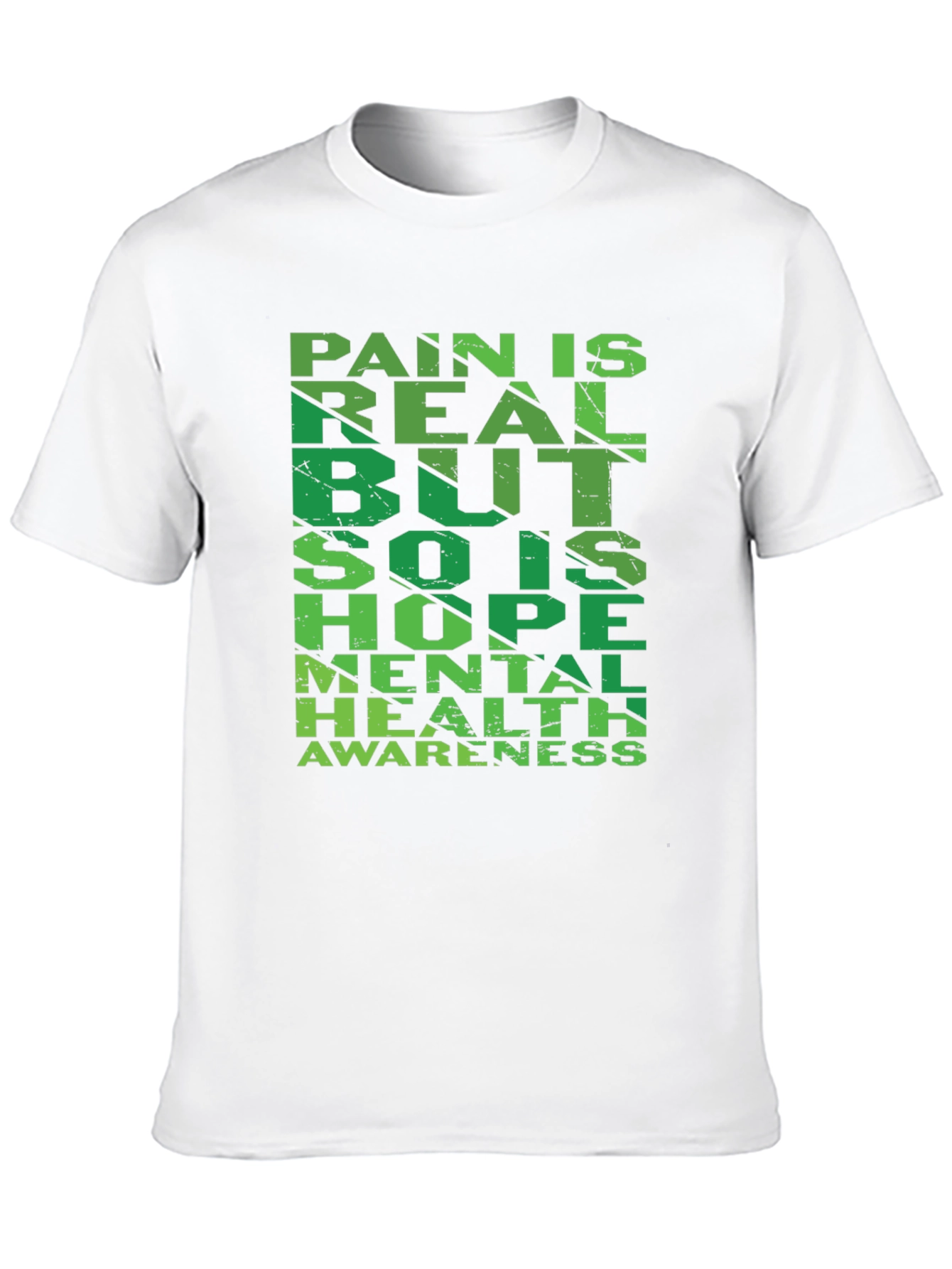 Camiseta Negra: Salud Mental y Esperanza