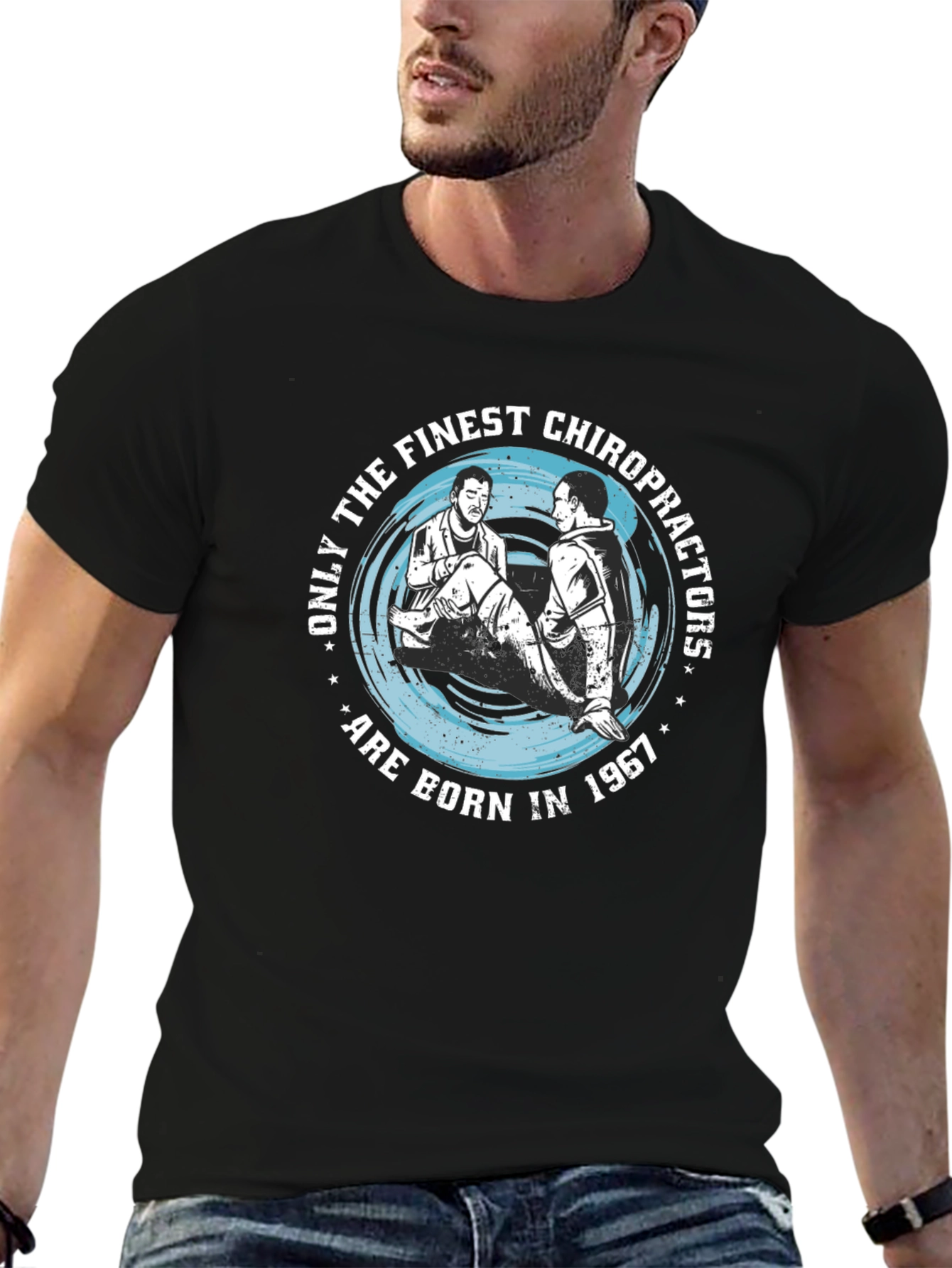 Camiseta Negra: Los Mejores Quiroprácticos Nacidos en 1967