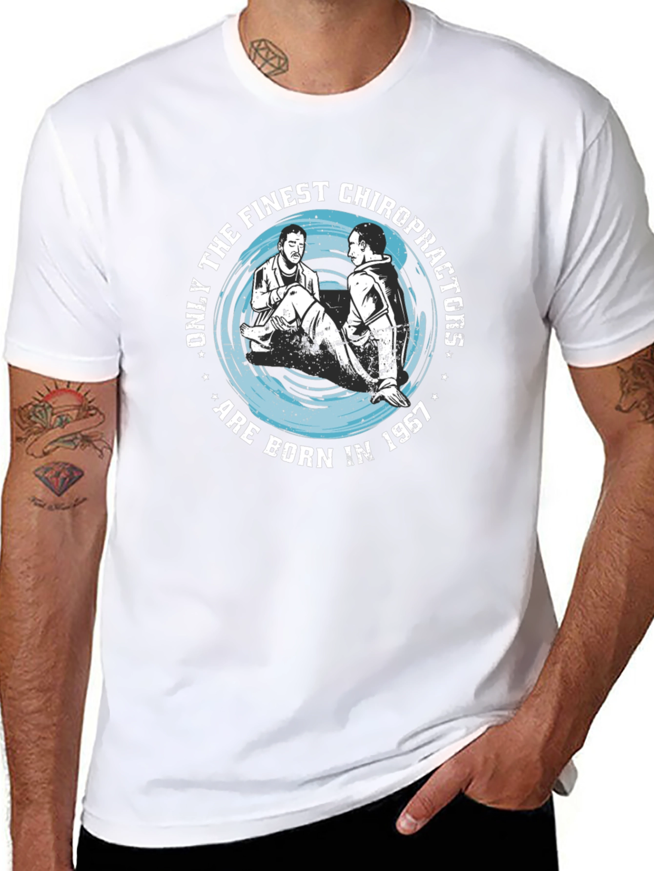 Camiseta Negra: Los Mejores Quiroprácticos Nacidos en 1967