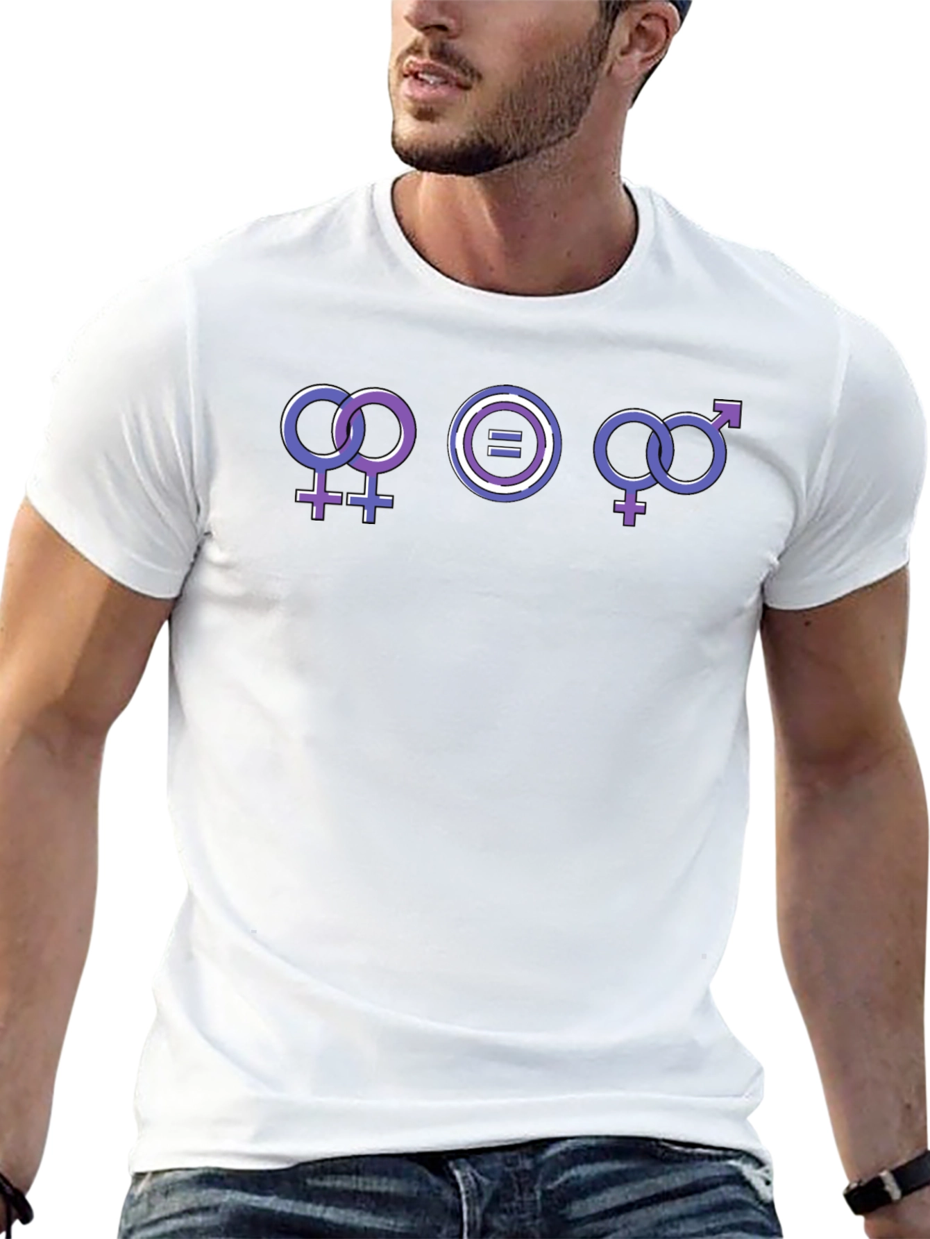 Camiseta Igualdad de Género Unisex Negra
