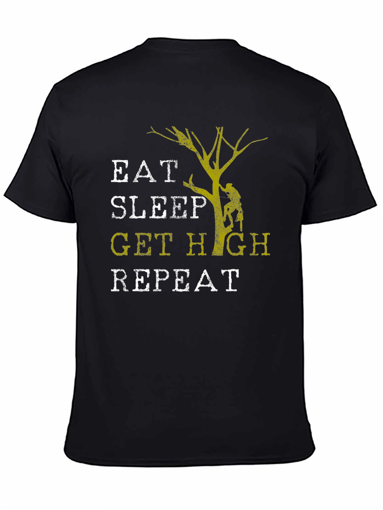 Camiseta Hombre Eat Sleep Get High Repeat