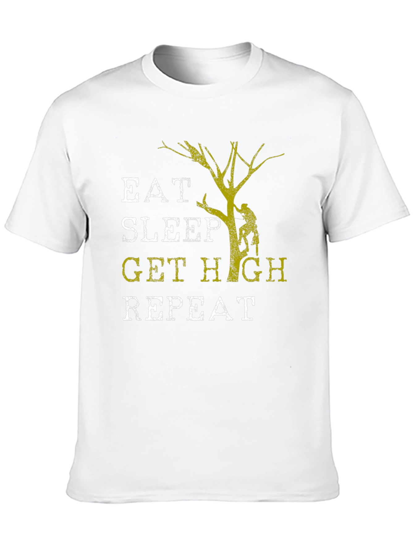 Camiseta Hombre Eat Sleep Get High Repeat