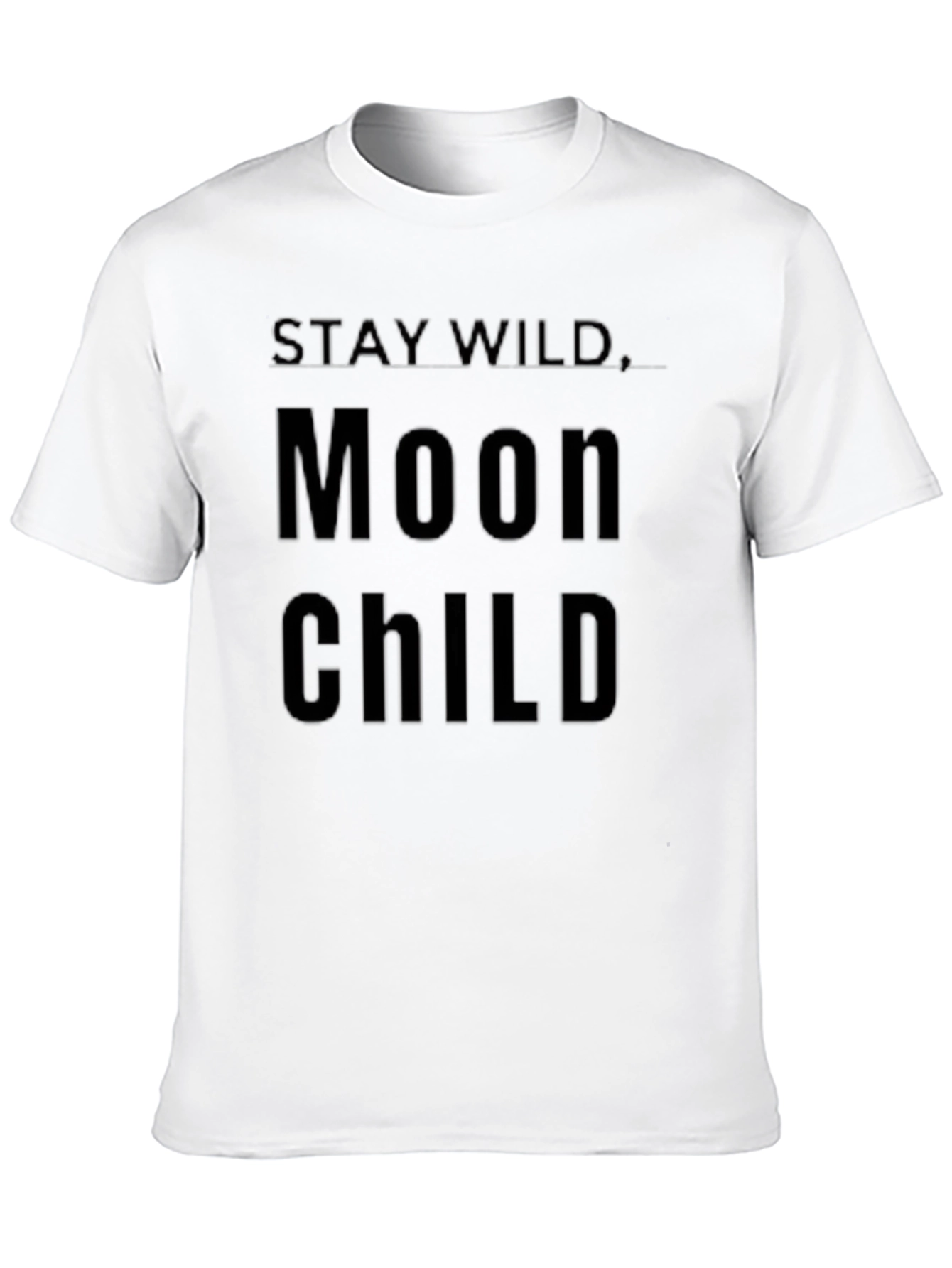 Camiseta Negra Moon Child