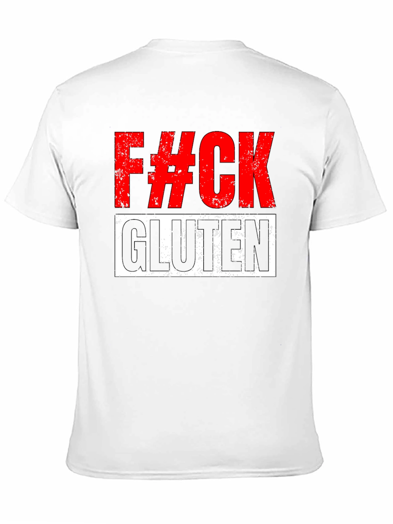 Camiseta Negra: ¡Al diablo con el Gluten!