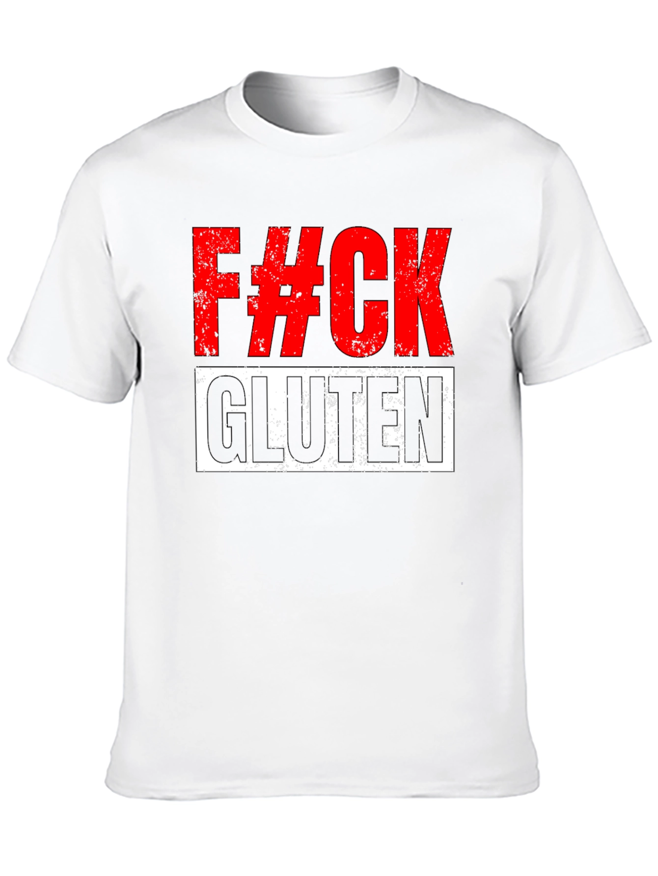 Camiseta Negra: ¡Al diablo con el Gluten!