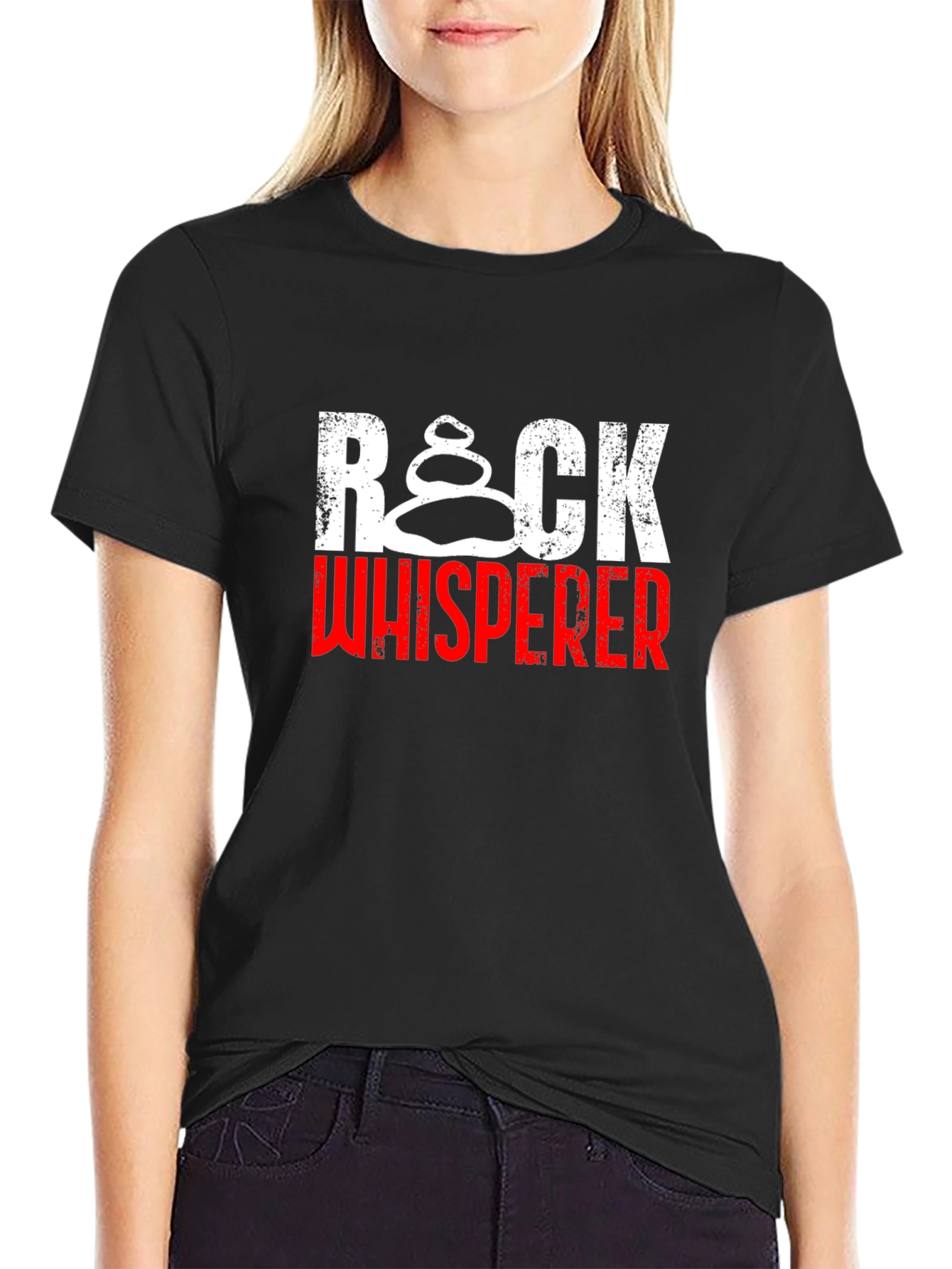 Camiseta Negra Rock Whisperer