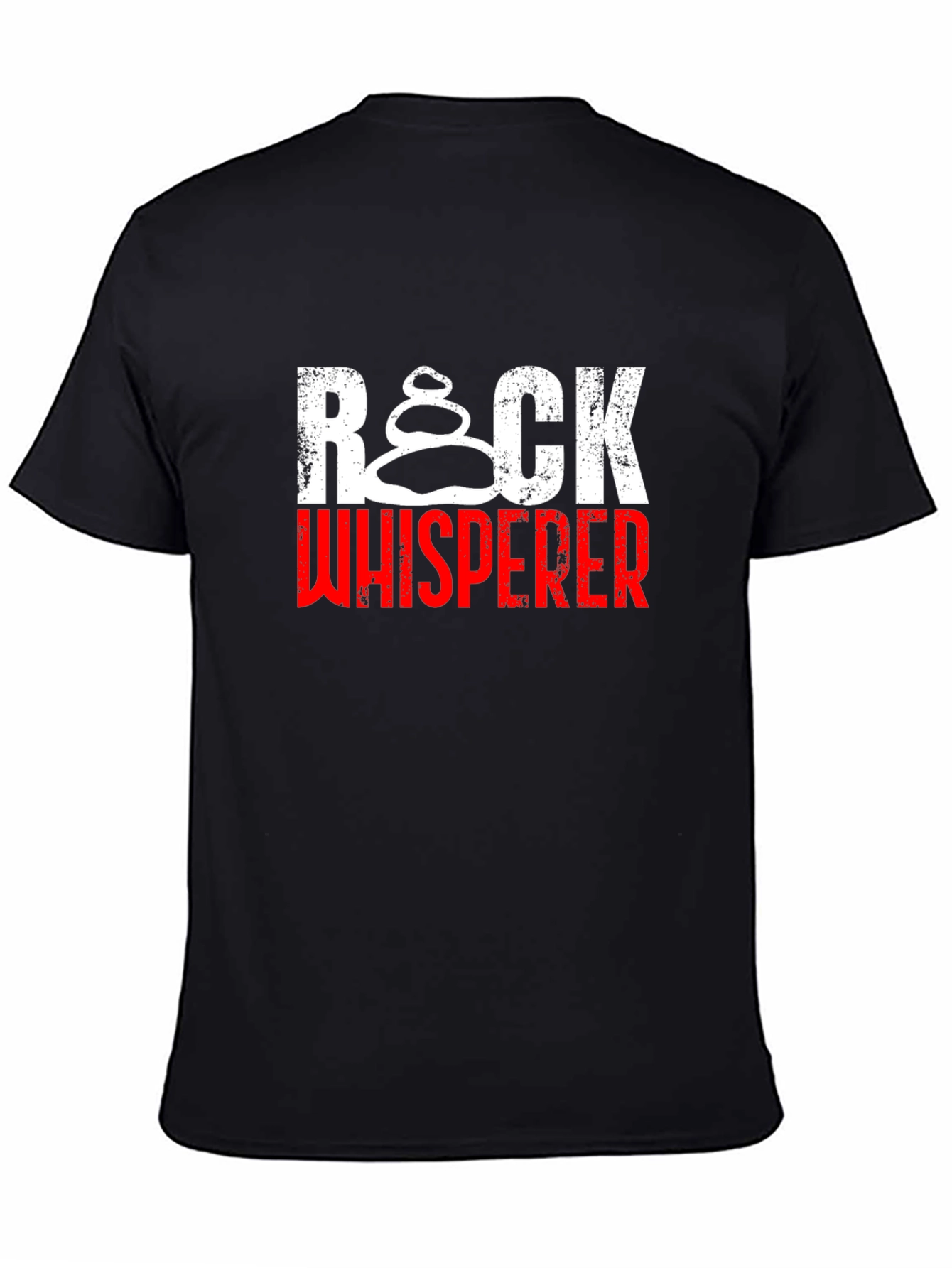 Camiseta Negra Rock Whisperer