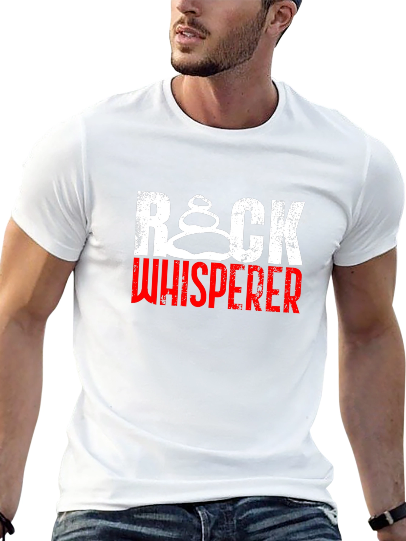 Camiseta Negra Rock Whisperer