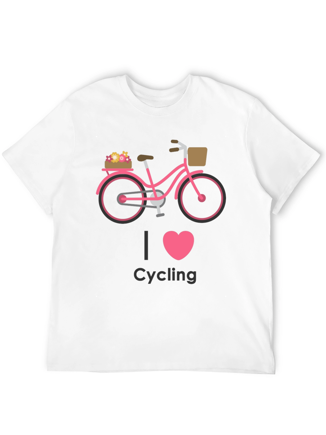 Camiseta Negra Ciclismo I Love Cycling
